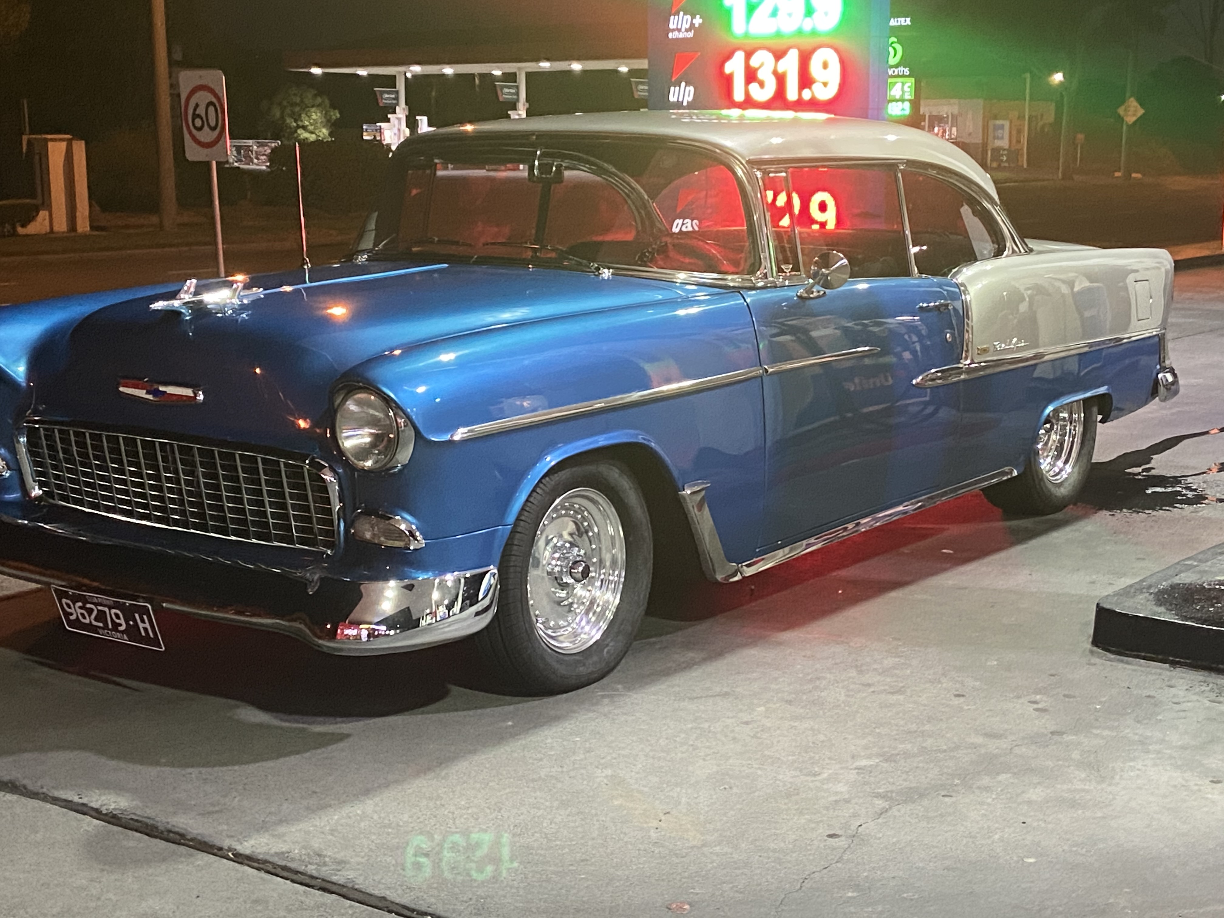 1955 CHEVROLET BEL AIR SPORTS COUPE