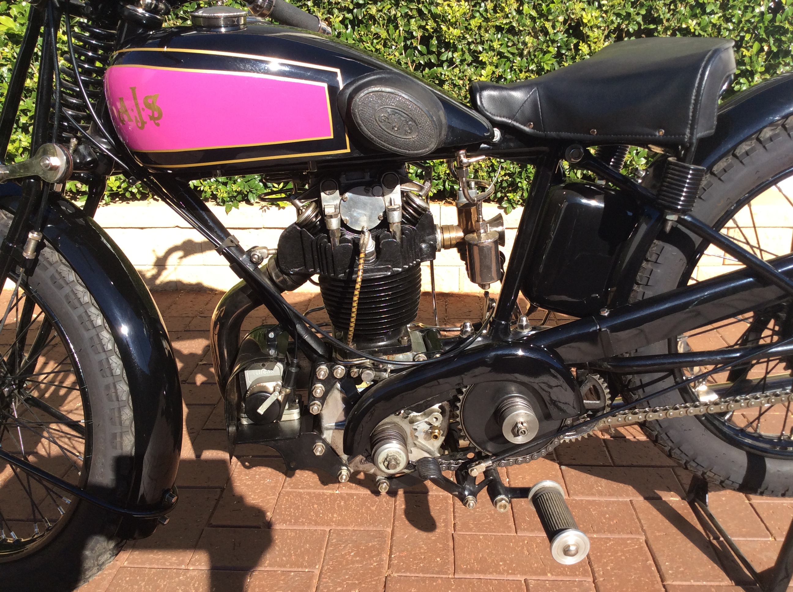 1929 AJS 350CC ROAD