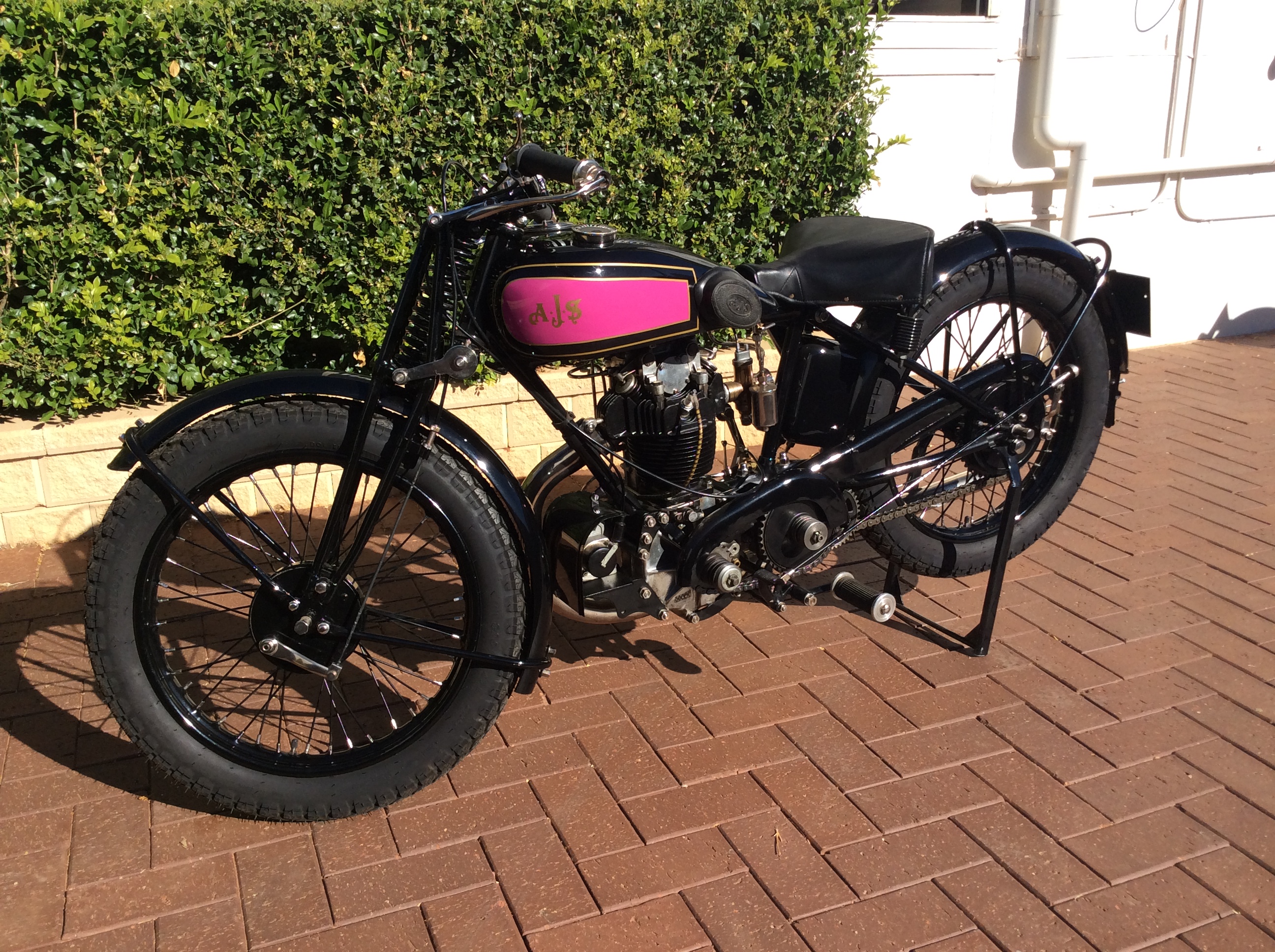 1929 AJS 350CC ROAD