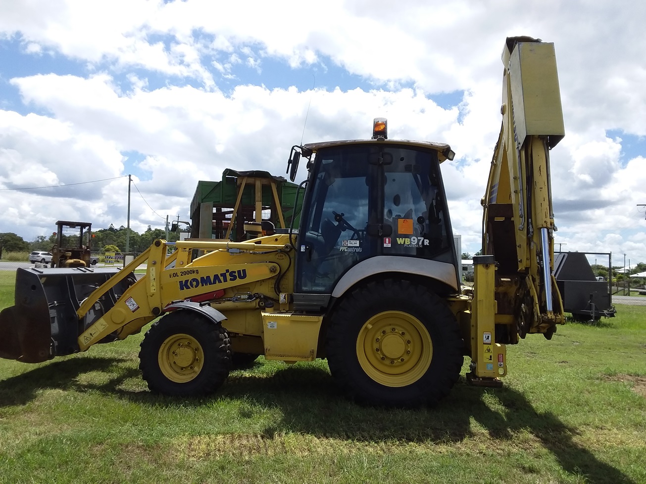 Komatsu W97R Backhoe