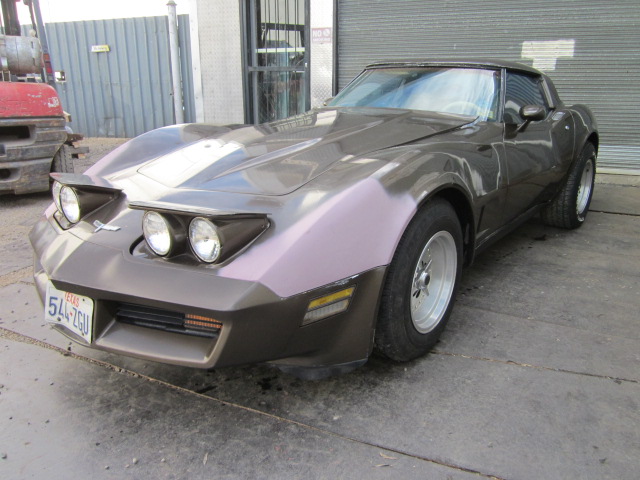 1980 CHEVROLET CORVETTE LHD 4 SP MANUAL COUPE