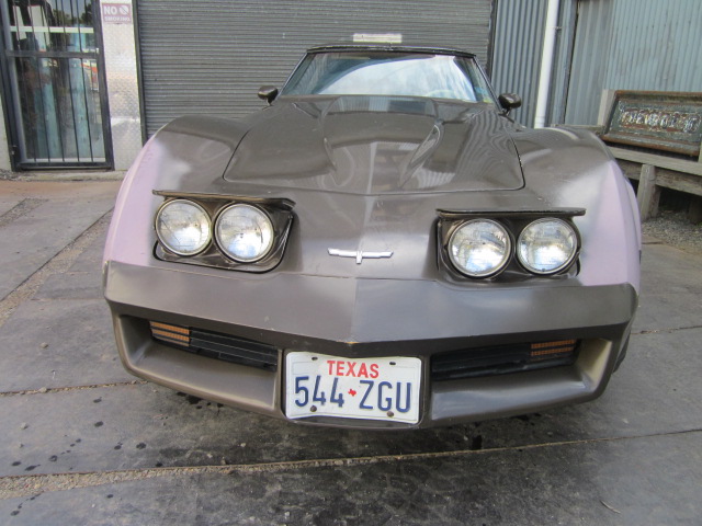 1980 CHEVROLET CORVETTE LHD 4 SP MANUAL COUPE