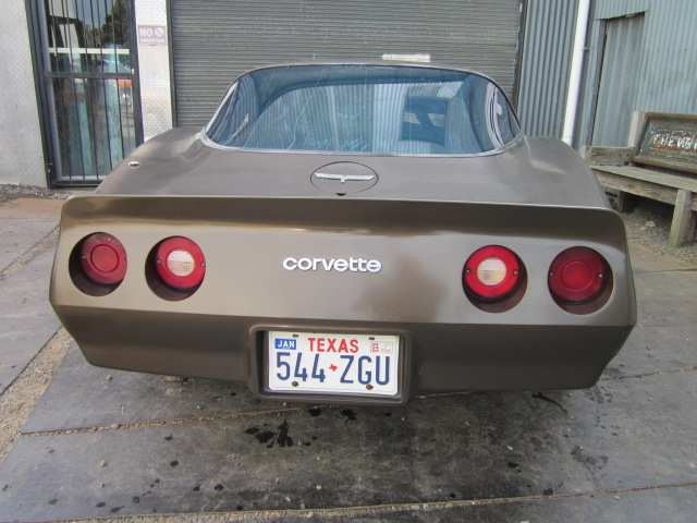 1980 CHEVROLET CORVETTE LHD 4 SP MANUAL COUPE