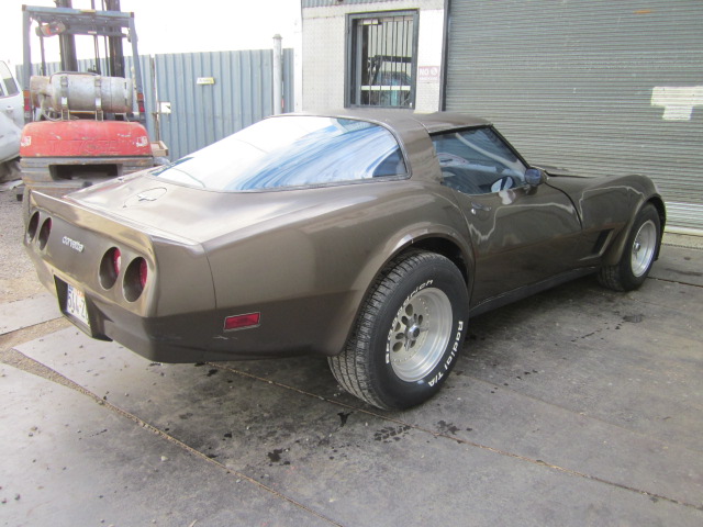 1980 CHEVROLET CORVETTE LHD 4 SP MANUAL COUPE