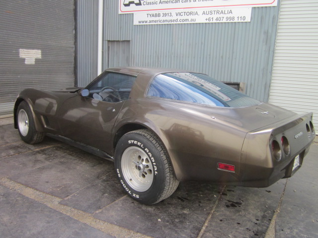 1980 CHEVROLET CORVETTE LHD 4 SP MANUAL COUPE