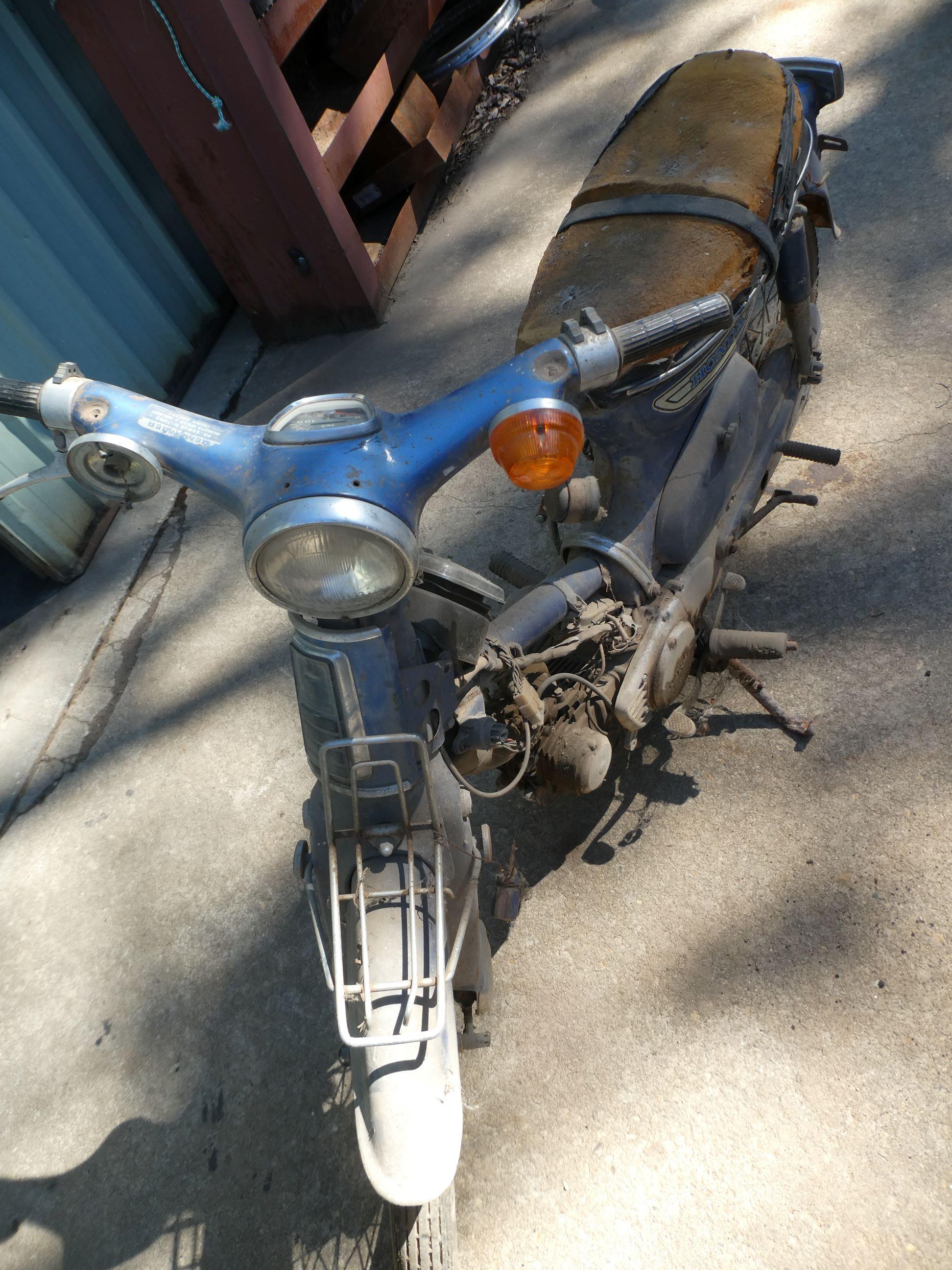 1977 HONDA C90 SCOOTER