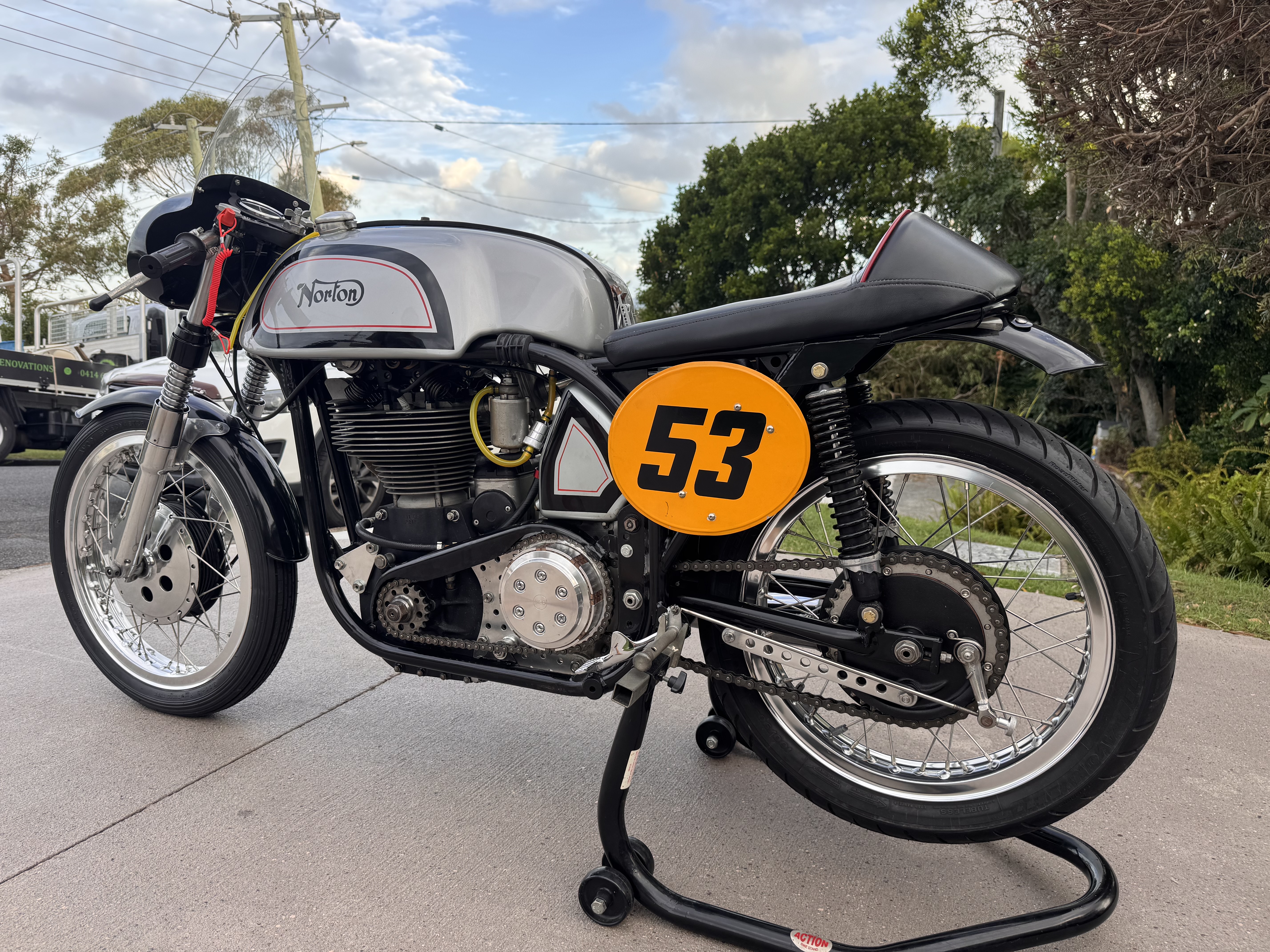 1953 NORTON MANX 30M RACE