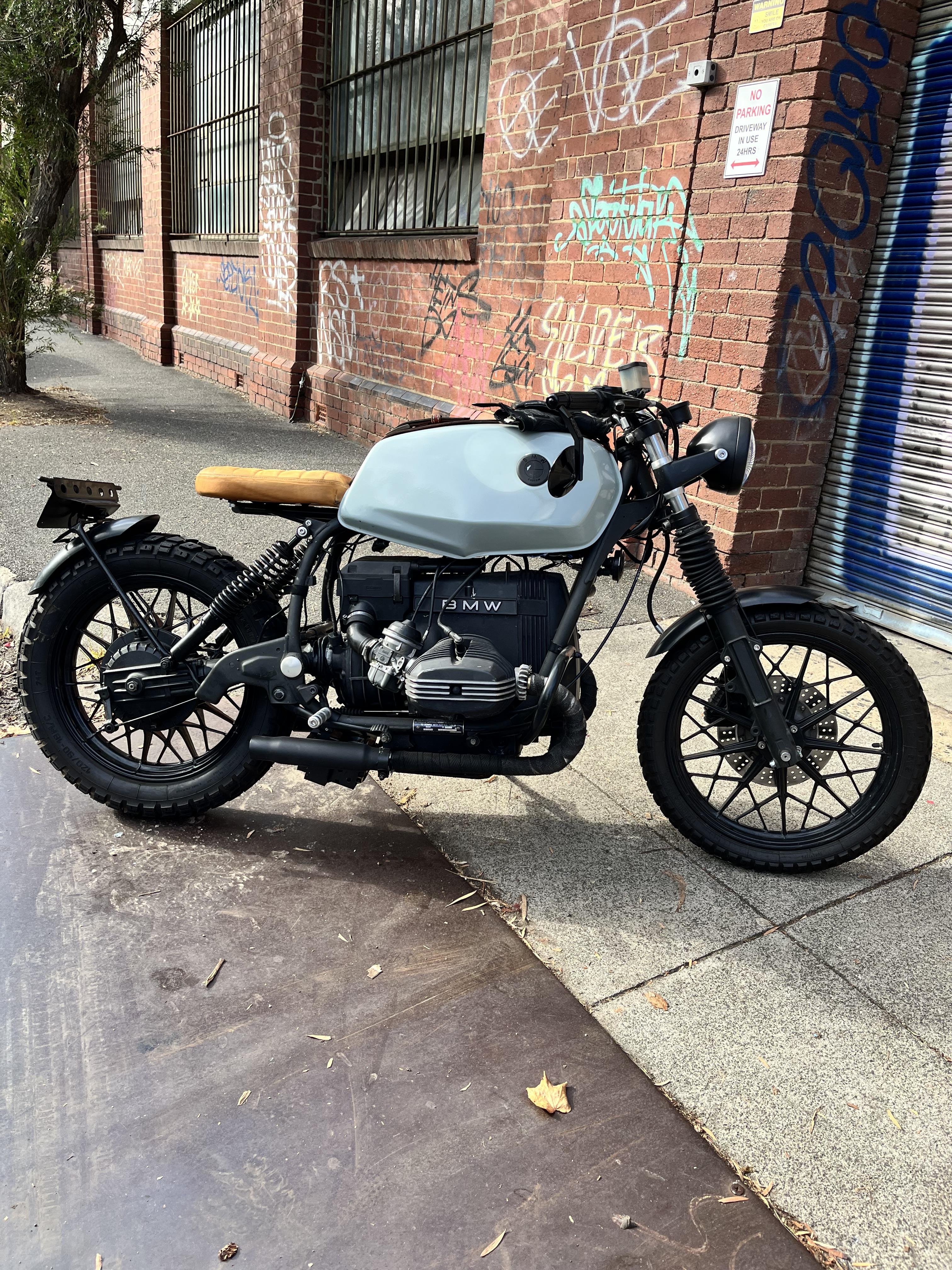 1981 BMW R65 AIR HEAD CUSTOM SCRAMBLER