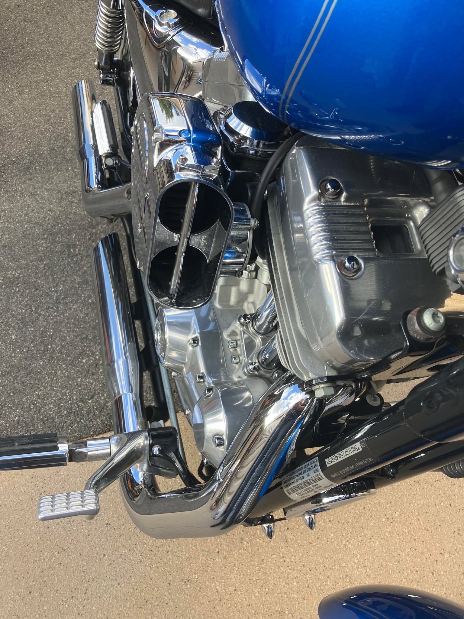 2004 HARLEY-DAVIDSON XL1200C SPORTSTER CUSTOM CRUISER