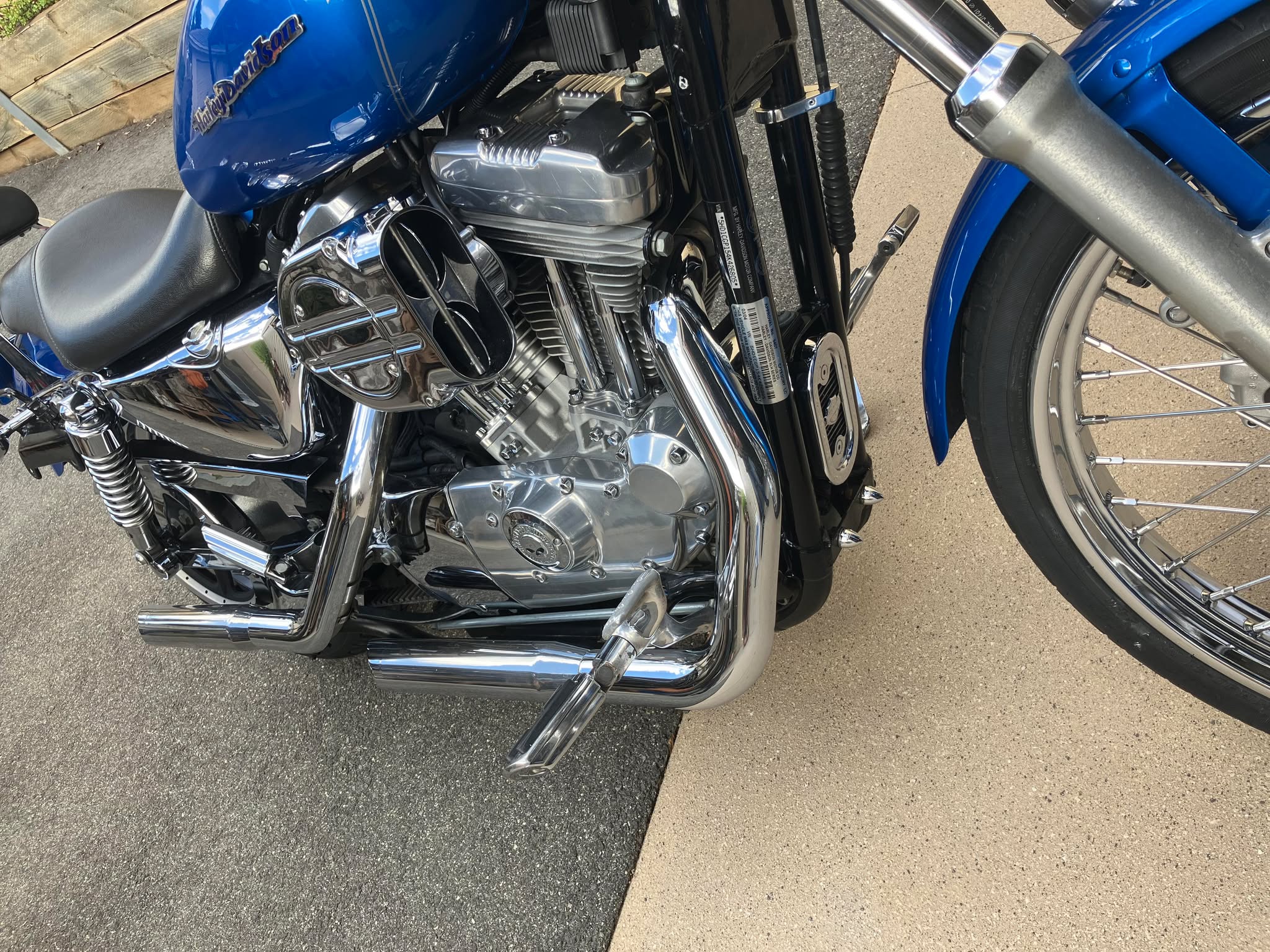 2004 HARLEY-DAVIDSON XL1200C SPORTSTER CUSTOM CRUISER