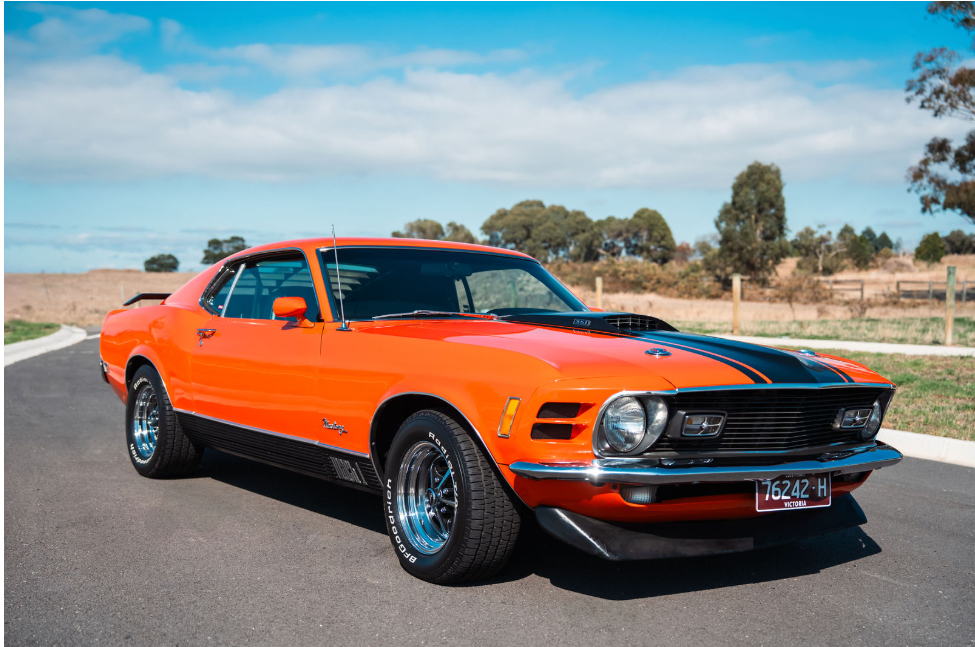 1970 FORD MUSTANG MACH 1 AUTOMATIC FASTBACK