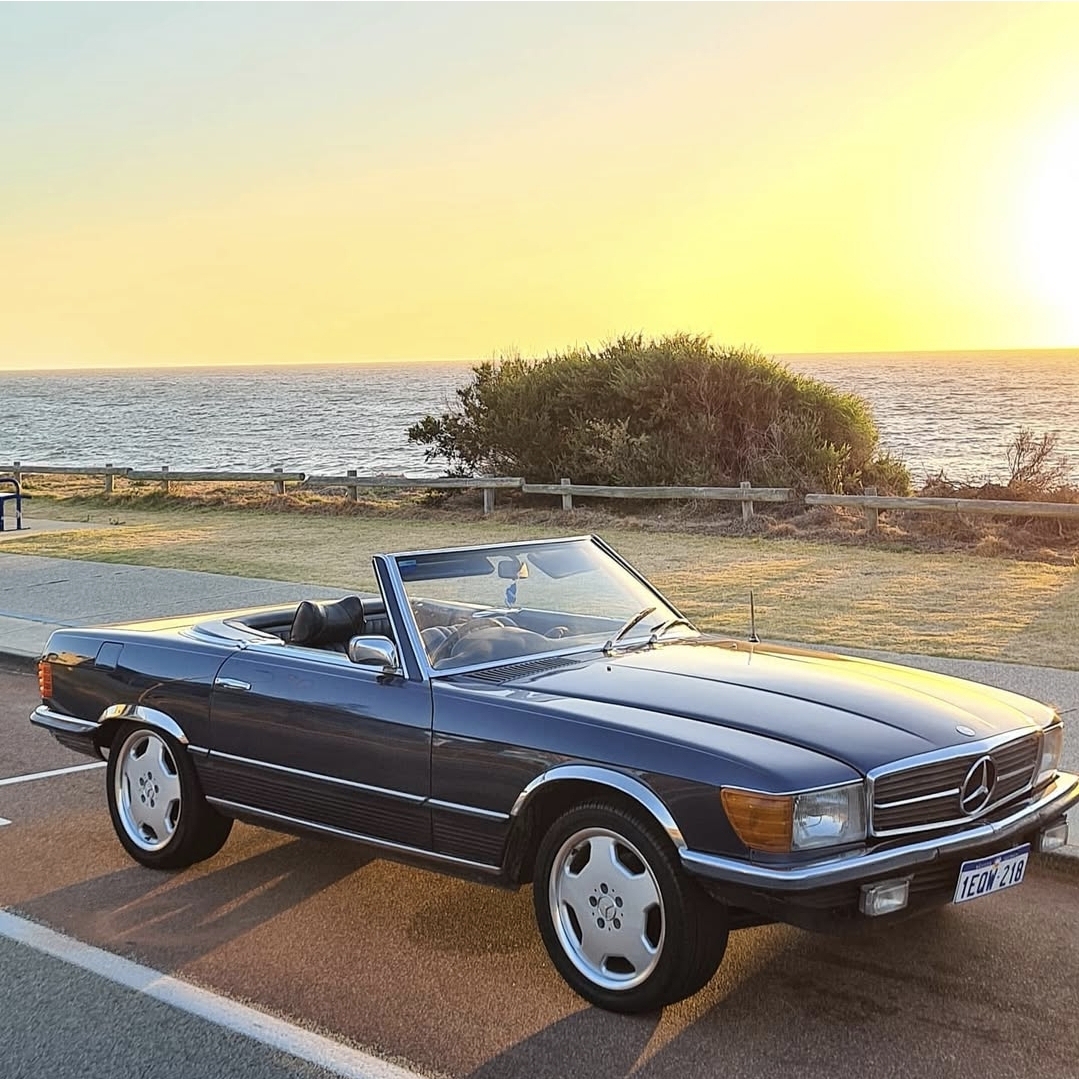1973 MERCEDES-BENZ SL350 AUTOMATIC CONVERTIBLE 