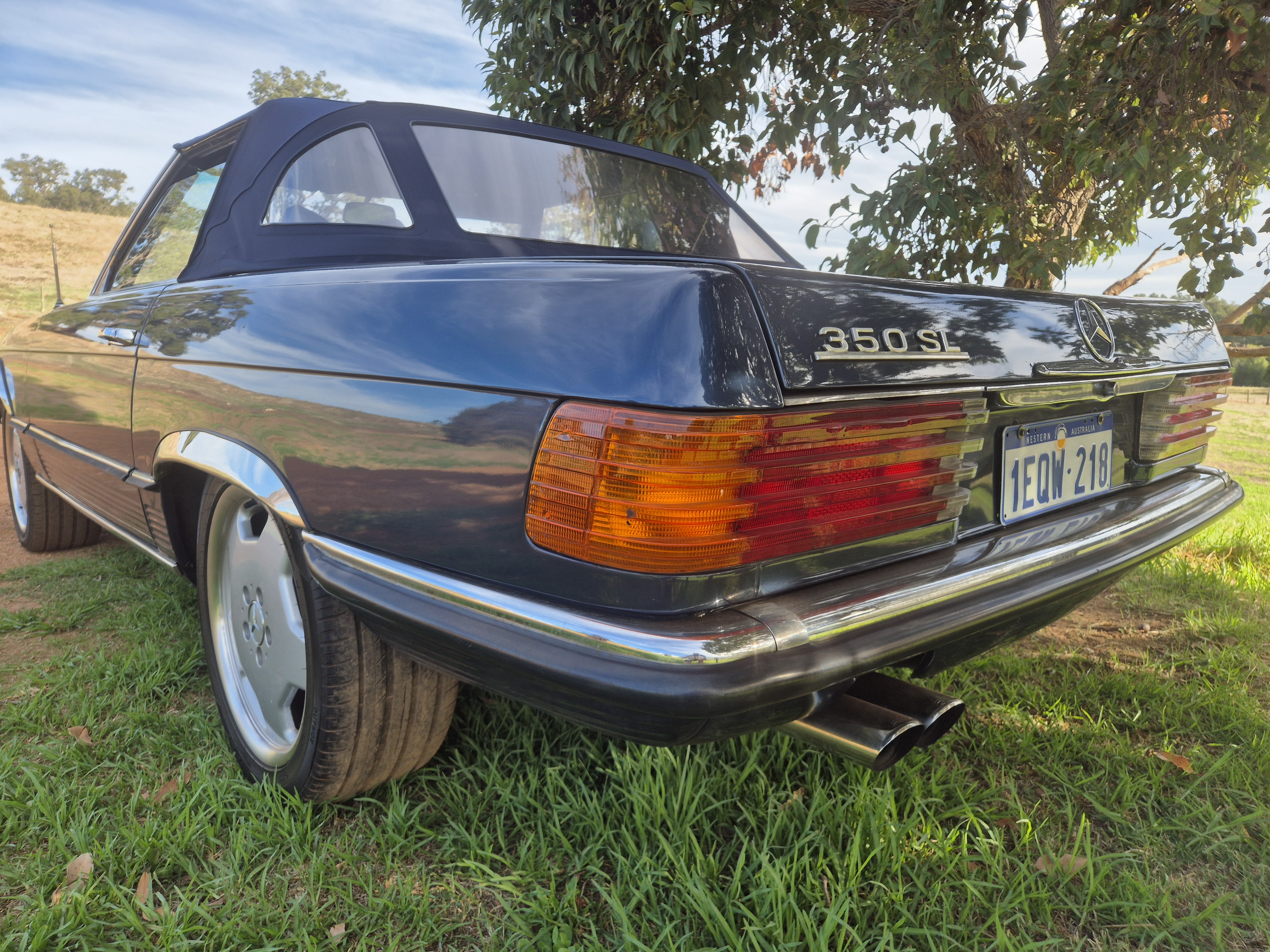 1973 MERCEDES-BENZ SL350 AUTOMATIC CONVERTIBLE 