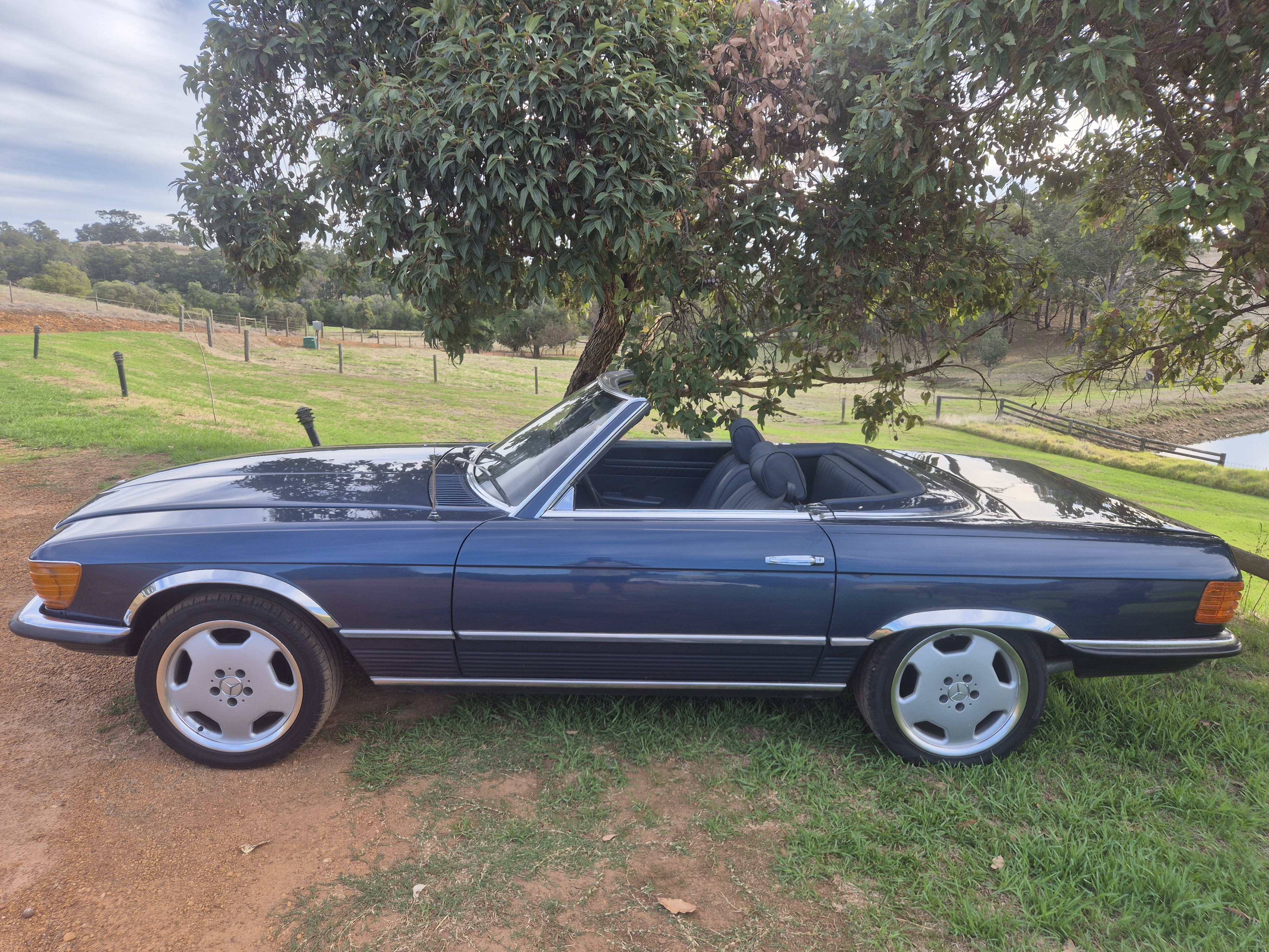 1973 MERCEDES-BENZ SL350 AUTOMATIC CONVERTIBLE 
