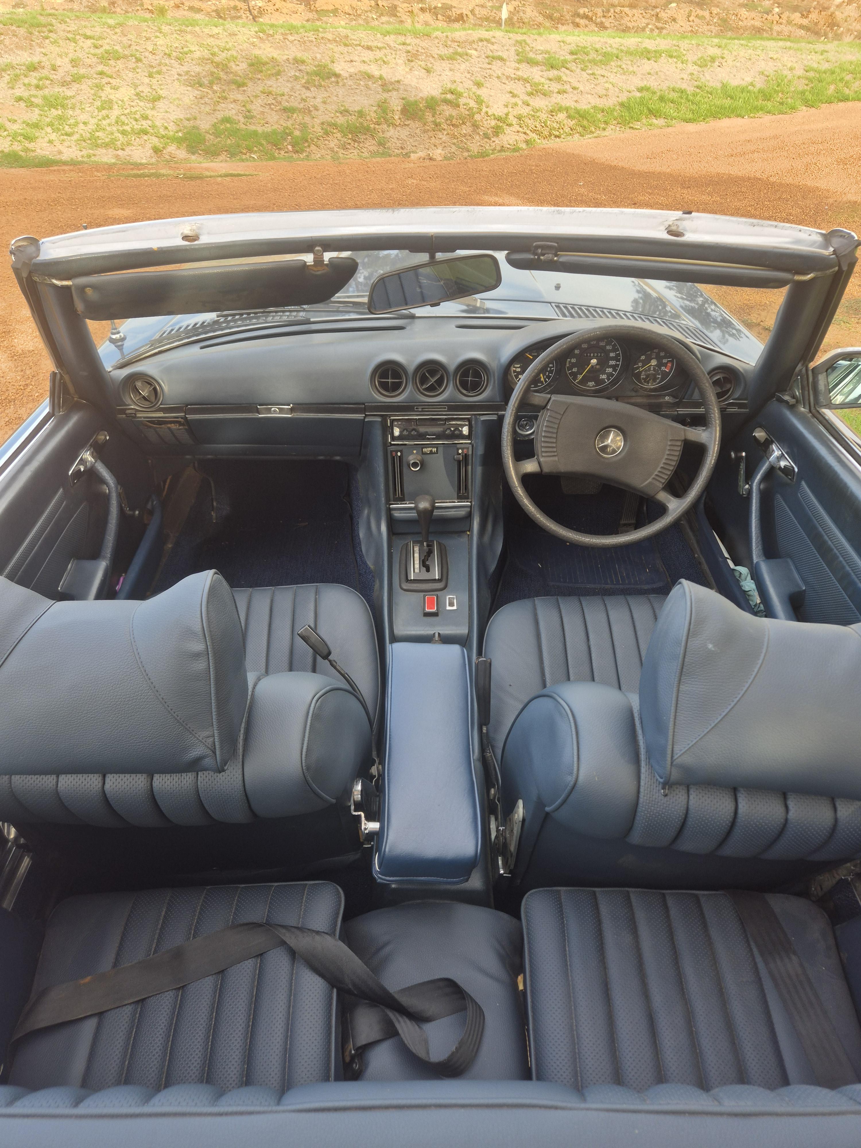1973 MERCEDES-BENZ SL350 AUTOMATIC CONVERTIBLE 