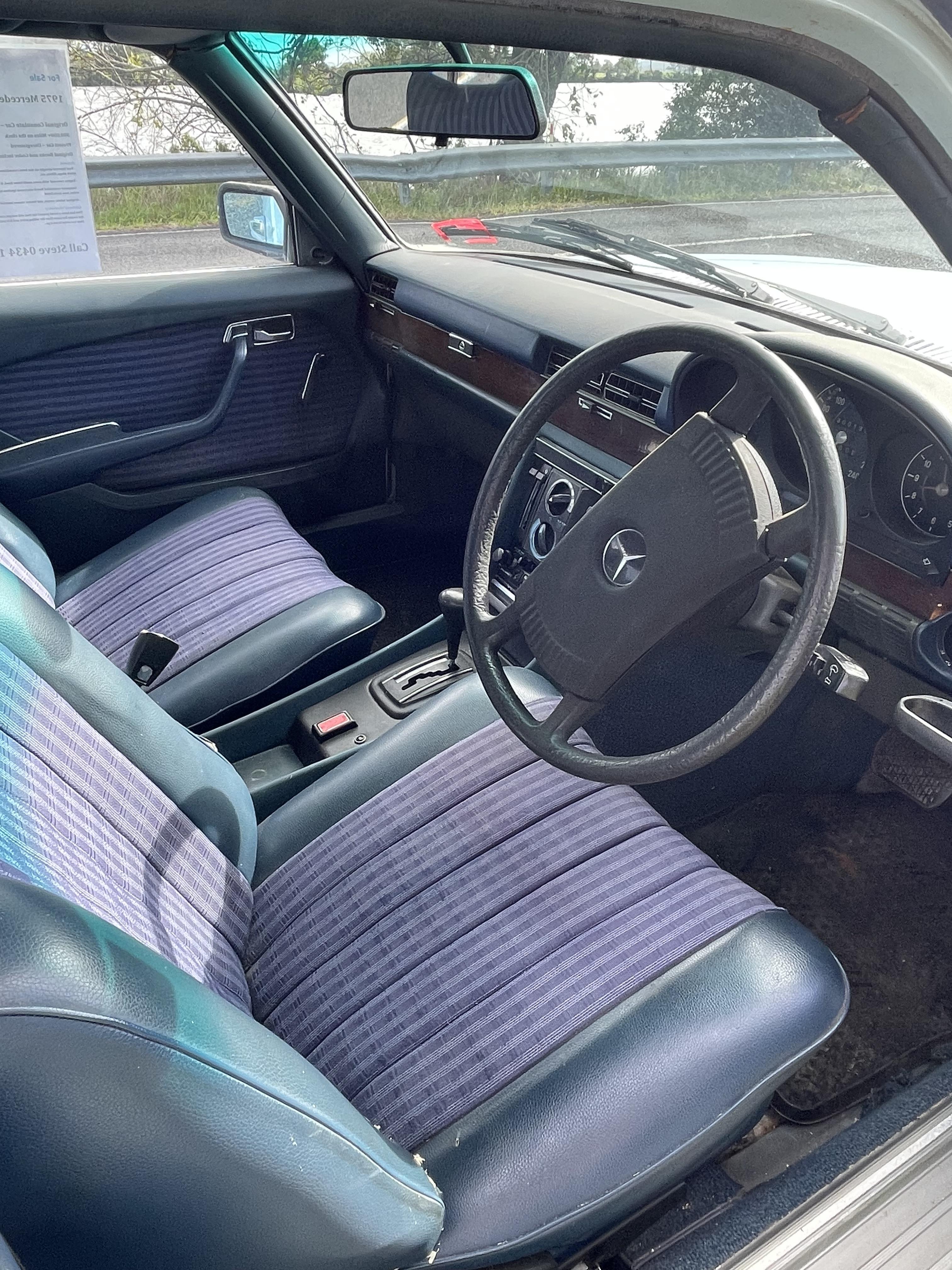 1975 MERCEDES-BENZ 280 W116 SE 4 SP AUTOMATIC 4D SEDAN