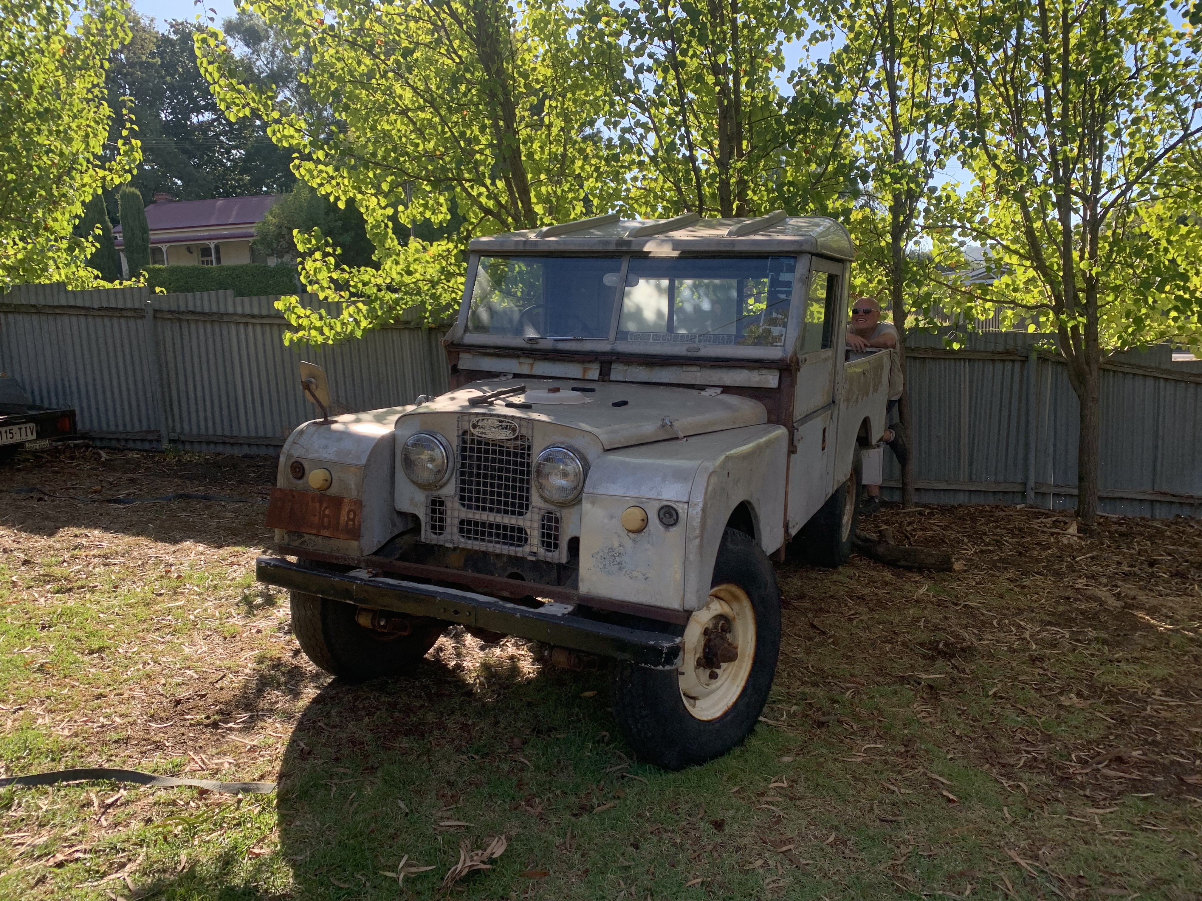 1955 LAND ROVER SERIES I 107" UTILITY 