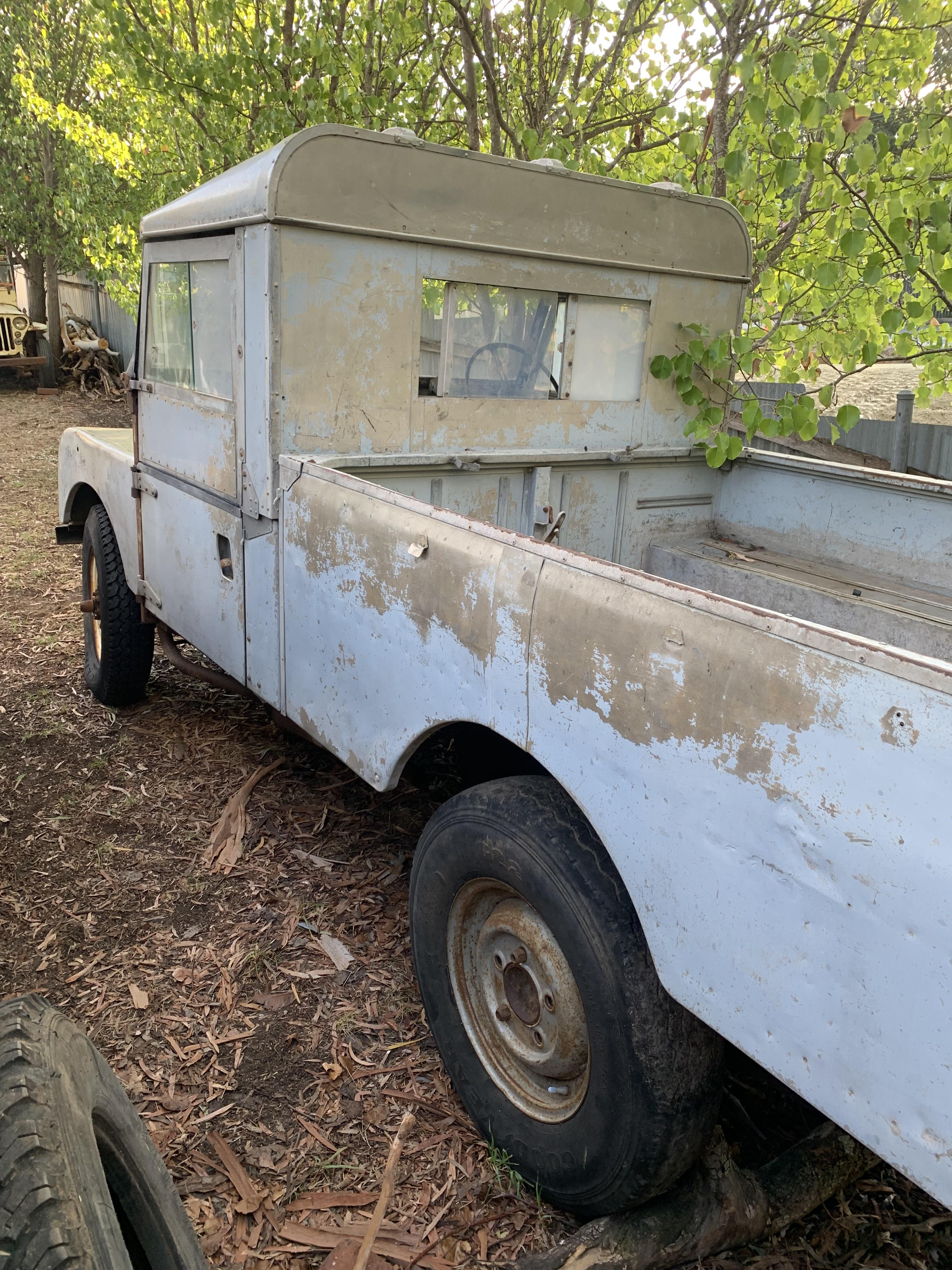 1955 LAND ROVER SERIES I 107" UTILITY 