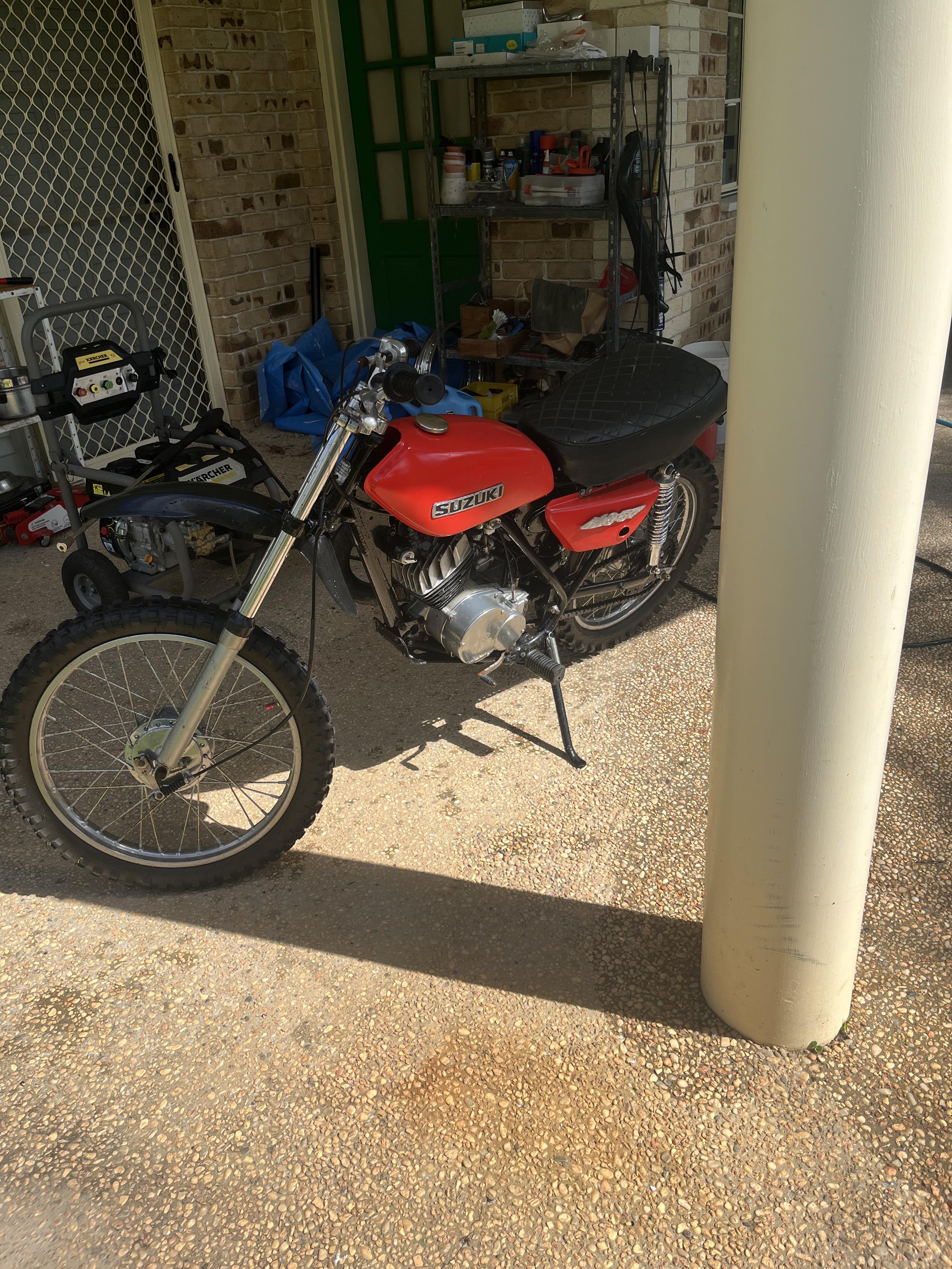1972 SUZUKI TS185