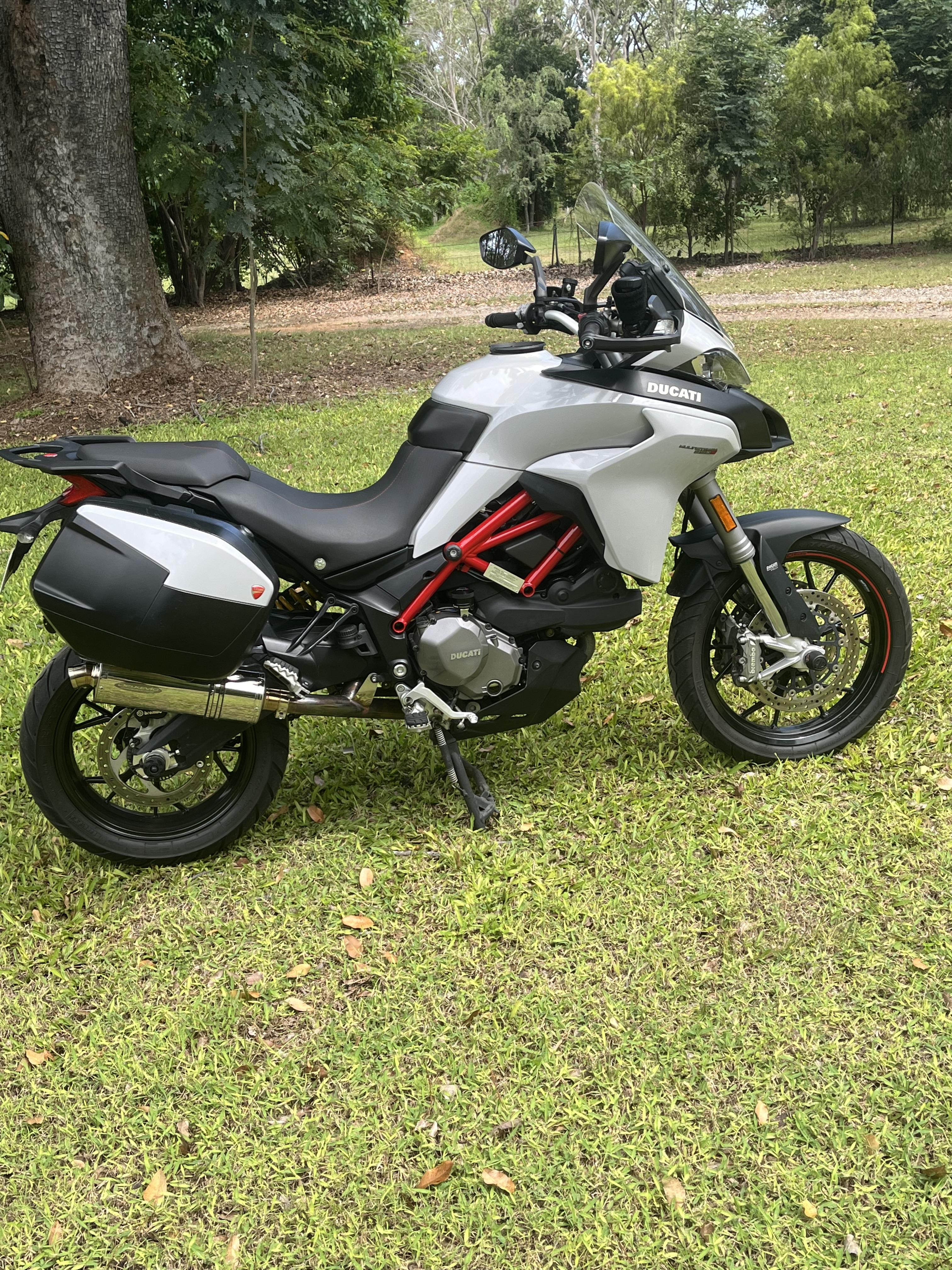 2020 DUCATI MULTISTRADA 950 S GLOSS GREY DUAL SPORTS