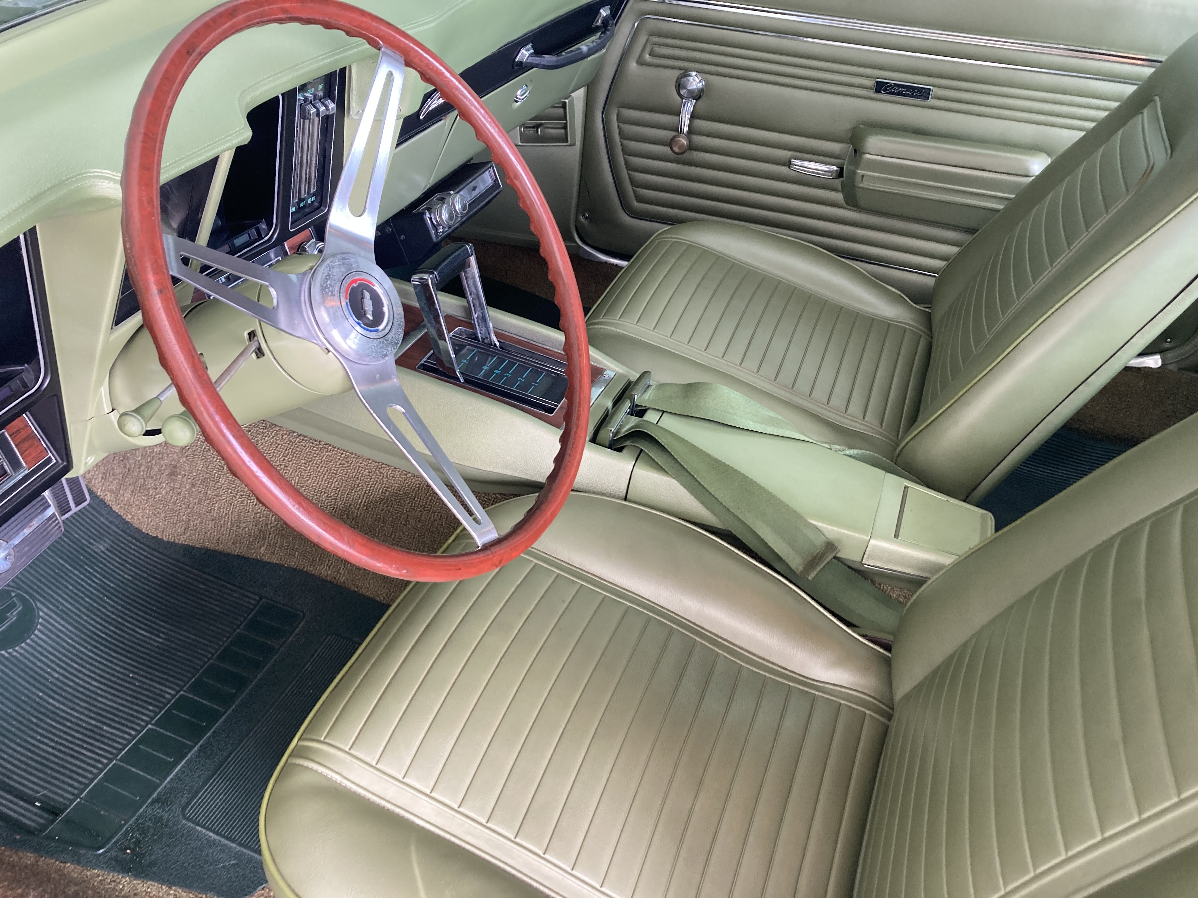 1969 CHEVROLET CAMARO SS 4 SP AUTOMATIC COUPE