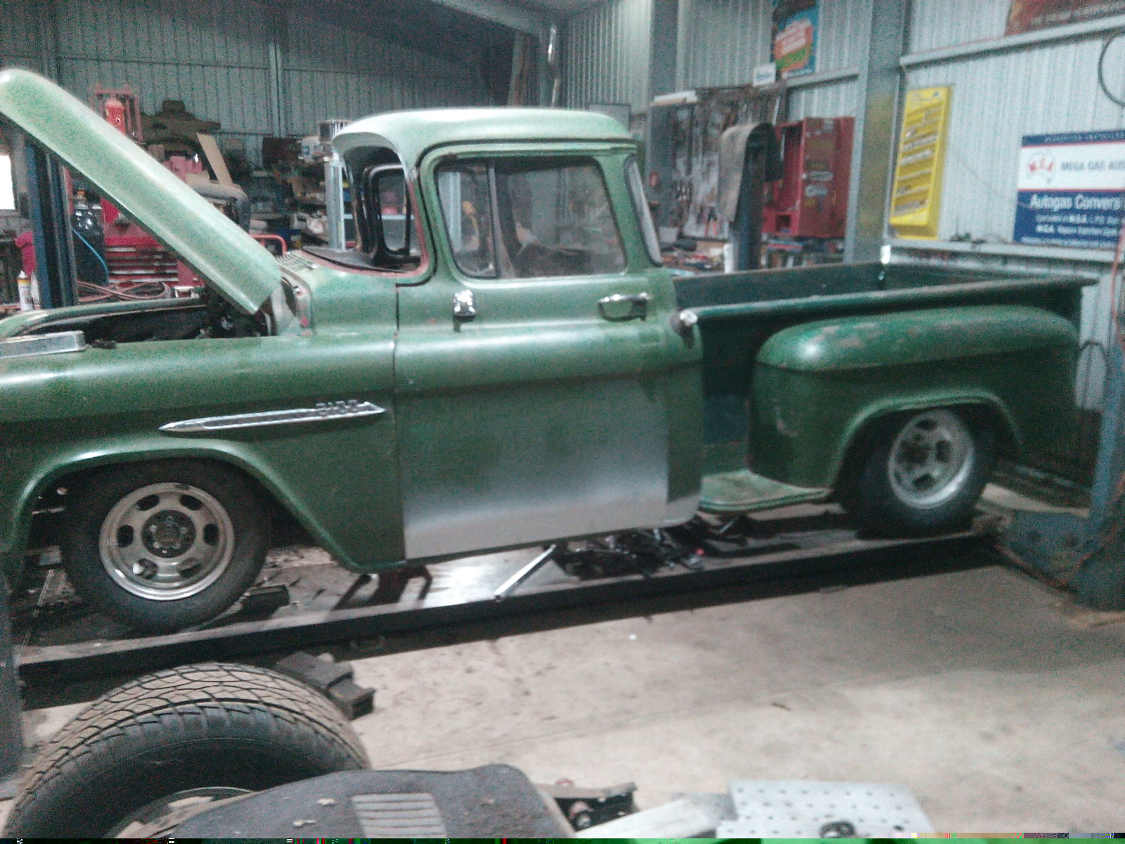 1955 CHEVROLET 3100 2D UTILITY