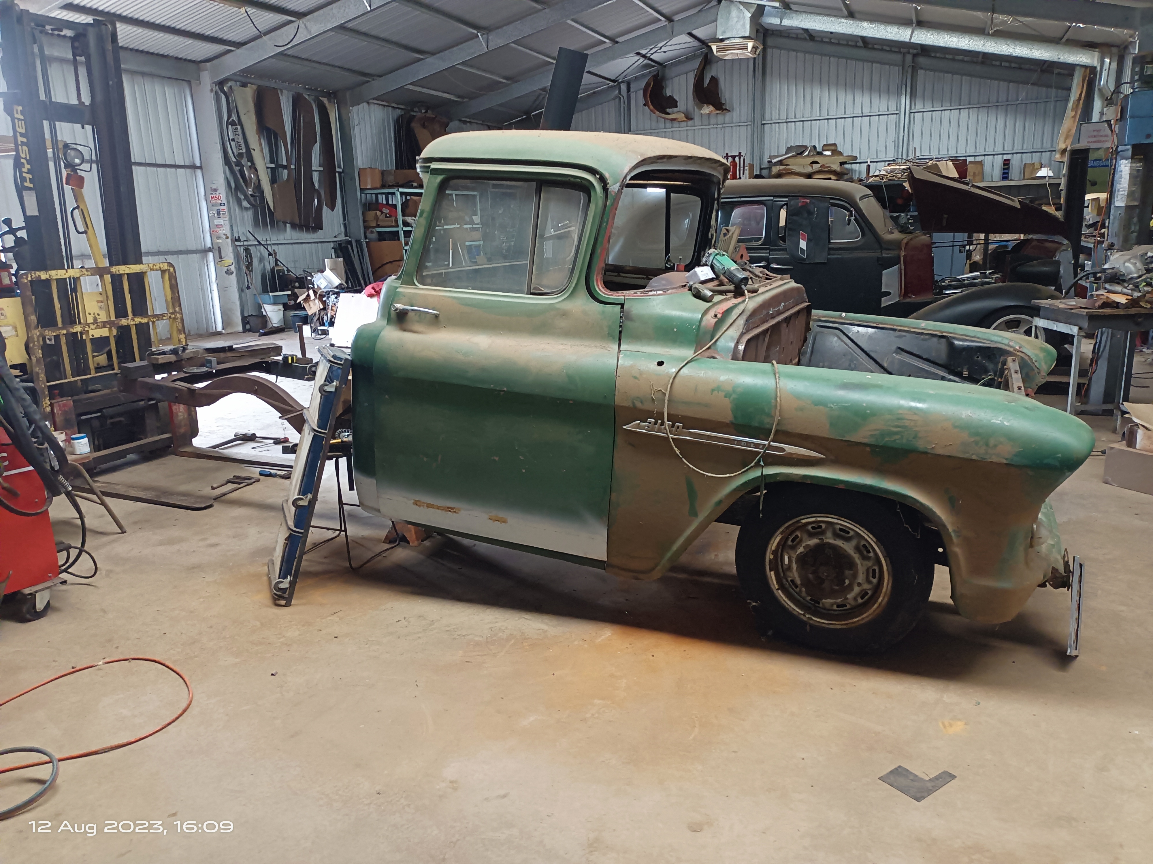1955 CHEVROLET 3100 2D UTILITY