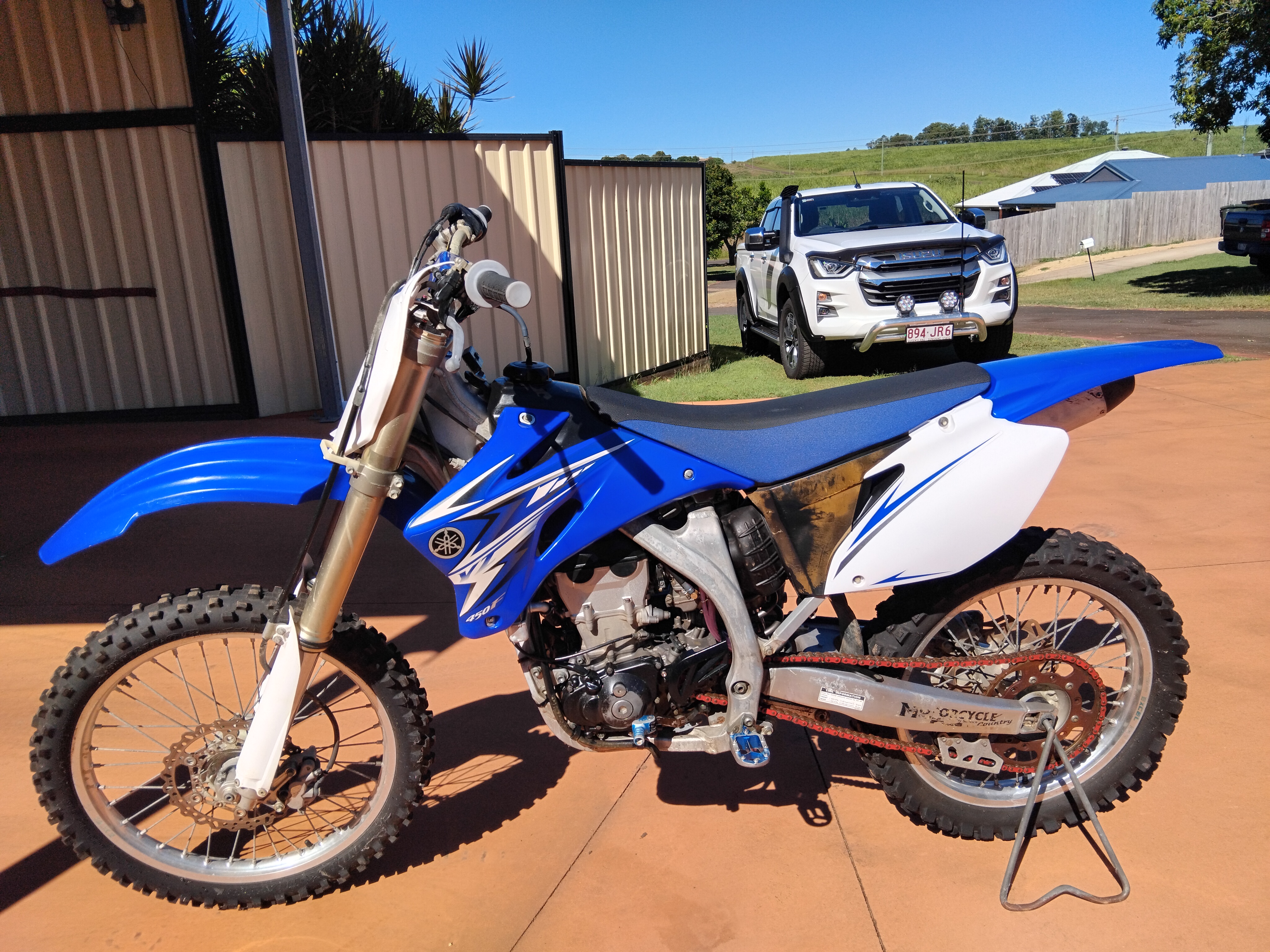 2009 YAMAHA YZ450F MOTOCROSS