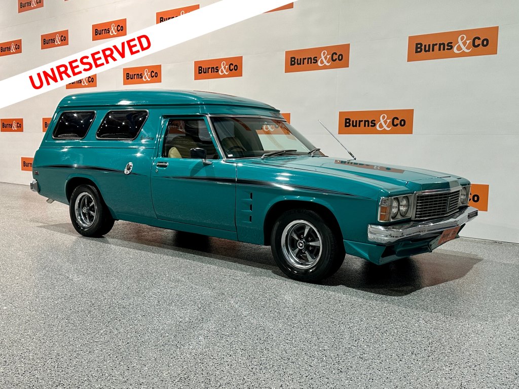 1976 HOLDEN SANDMAN HJ V8 PANELVAN