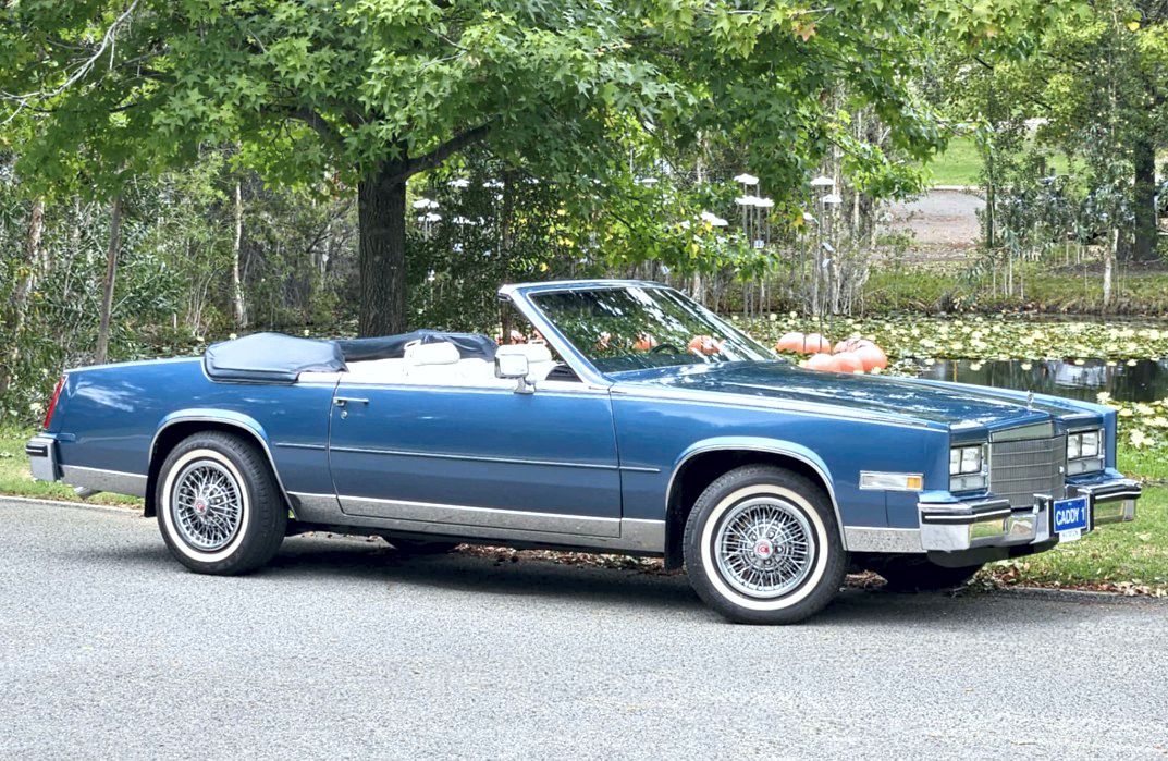 1985 CADILLAC ELDORADO BIARRITZ 2D CONVERTIBLE