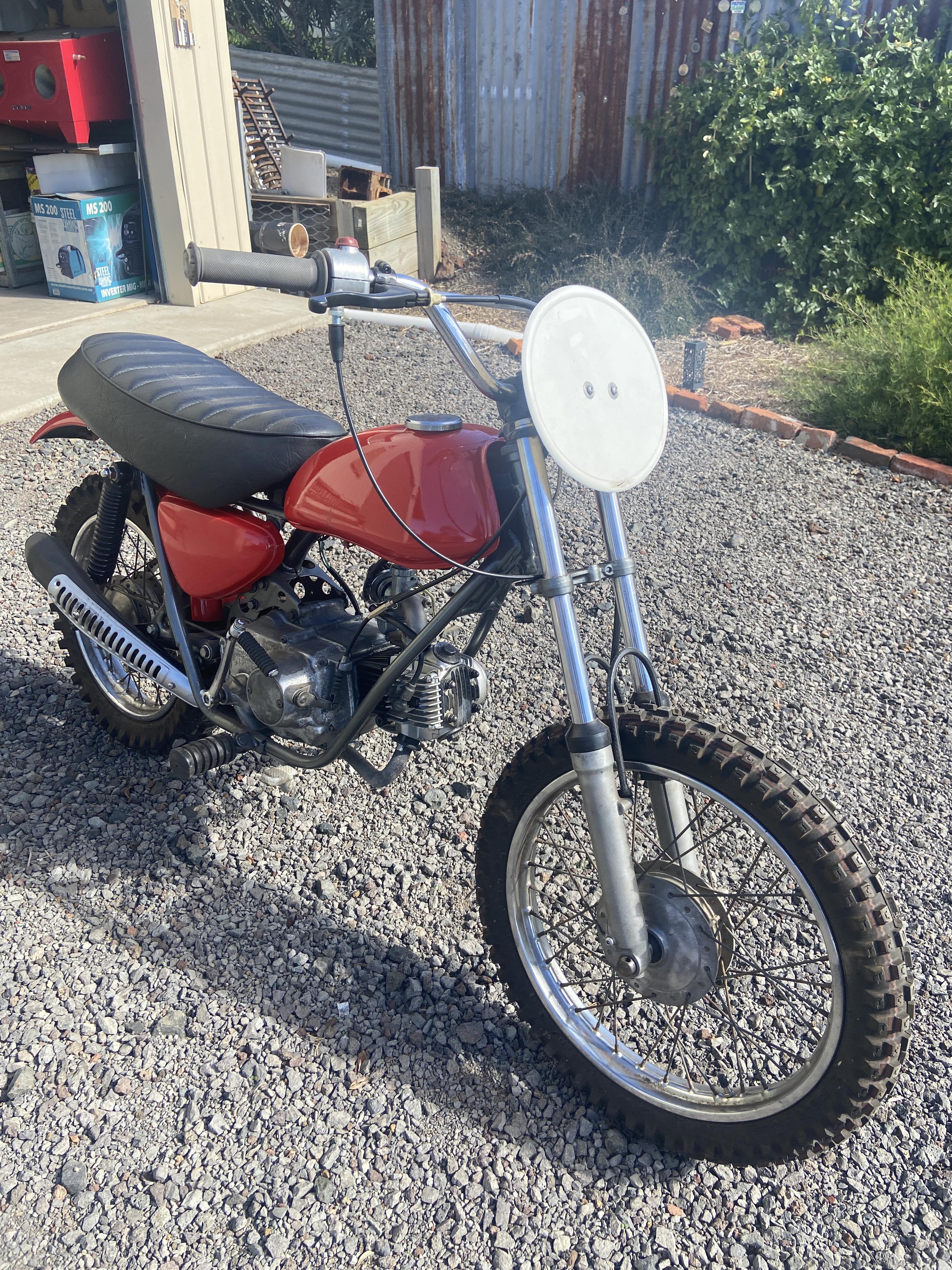 1971 HONDA SL70 ROAD