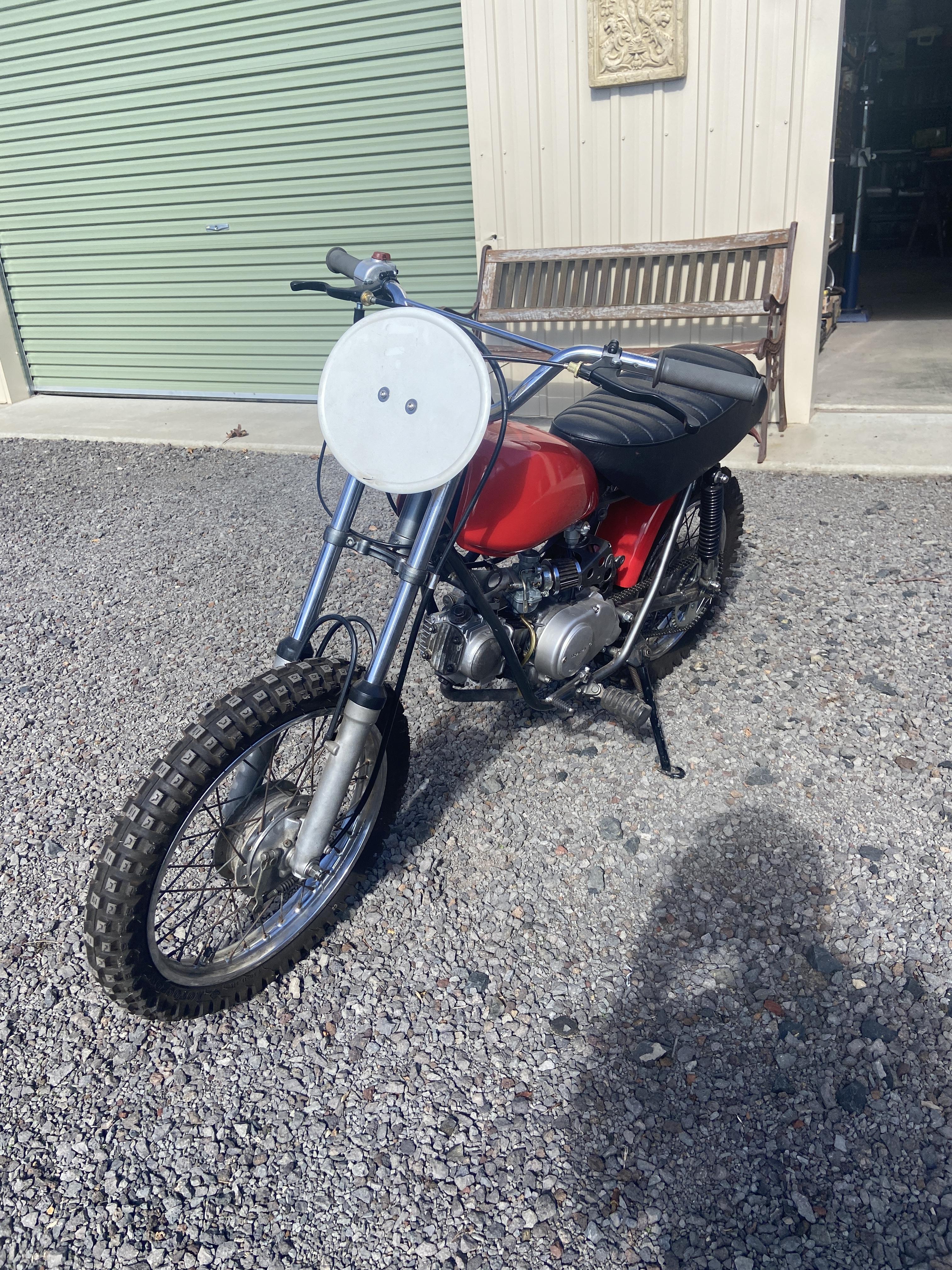 1971 HONDA SL70 ROAD