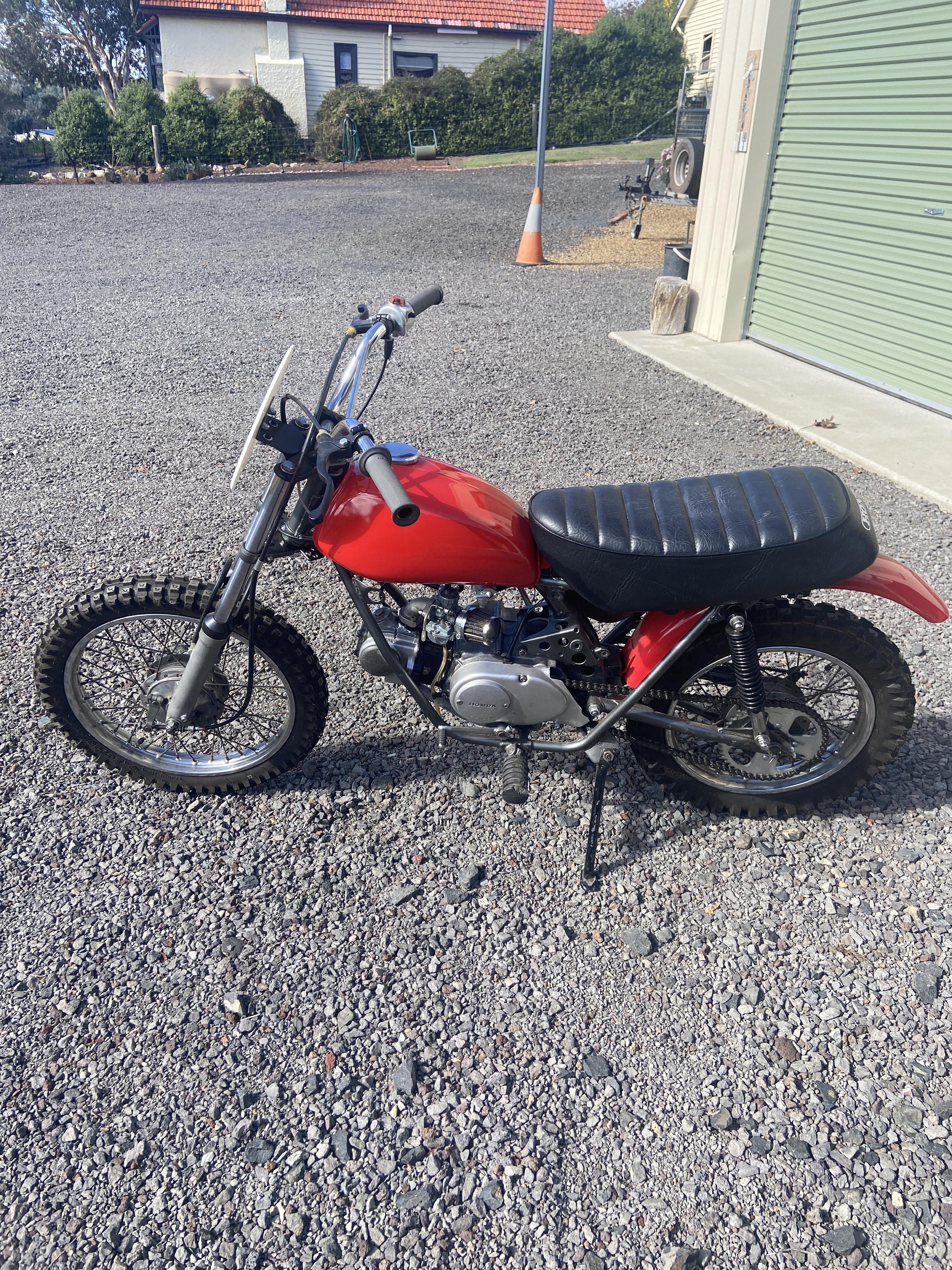 1971 HONDA SL70 ROAD