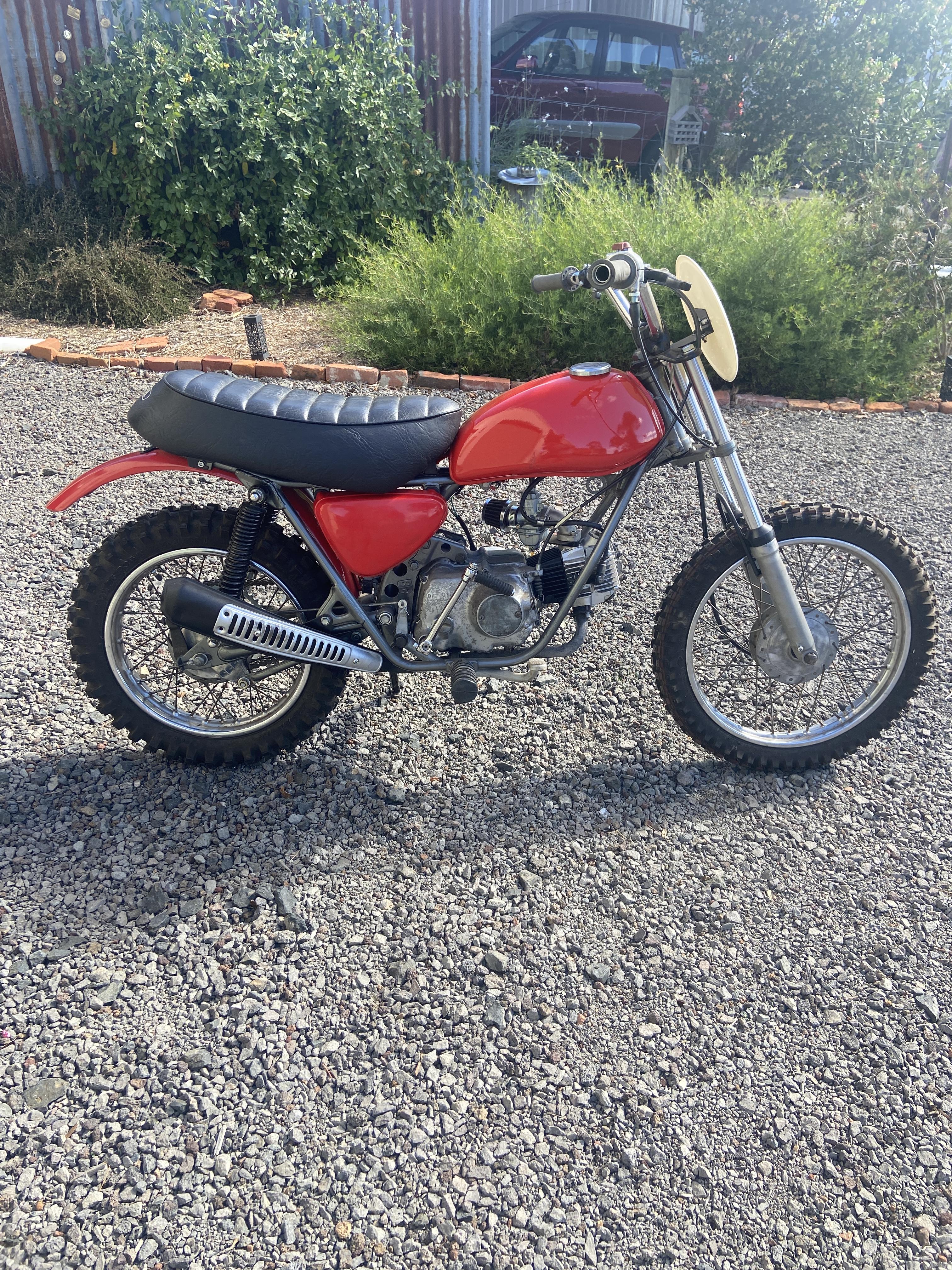 1971 HONDA SL70 ROAD