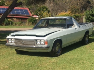 1975 HOLDEN KINGSWOOD HJ UTILITY