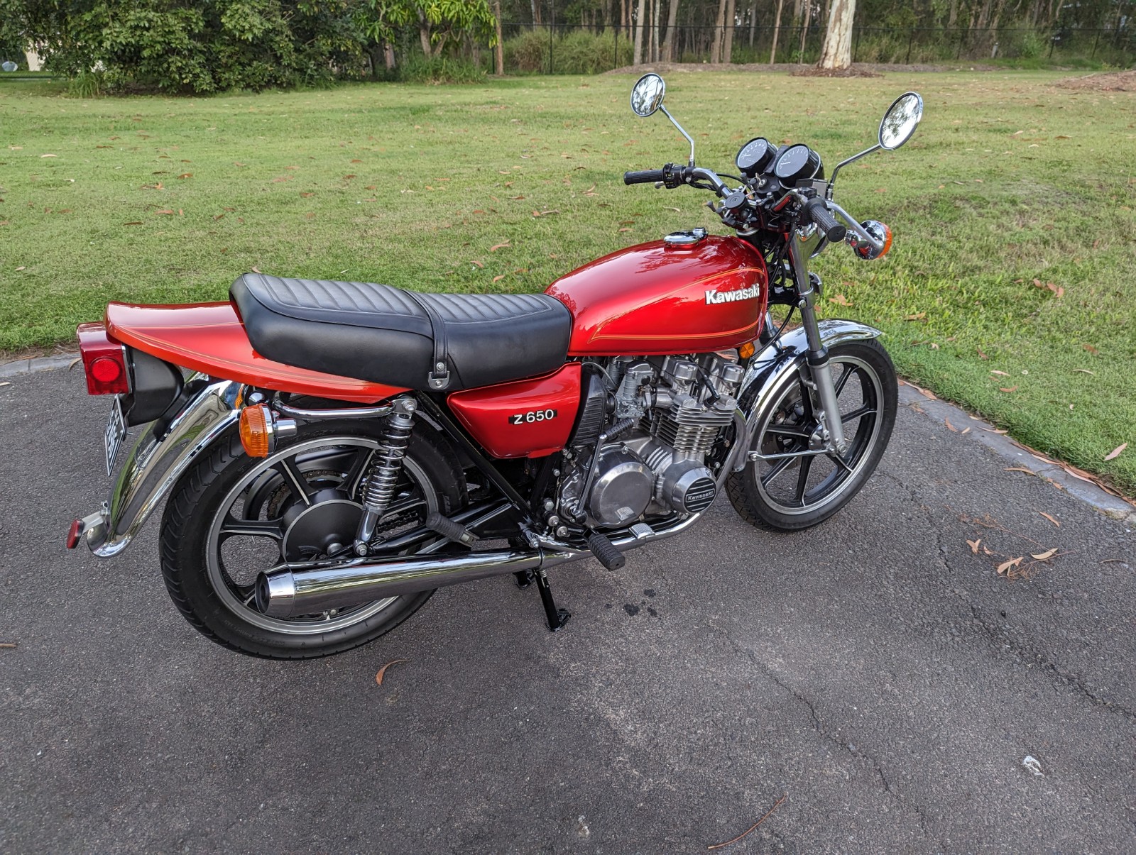 1980 KAWASAKI Z650 F1 ROAD