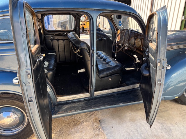 1936 DODGE 6 3 SP MANUAL 4D SEDAN