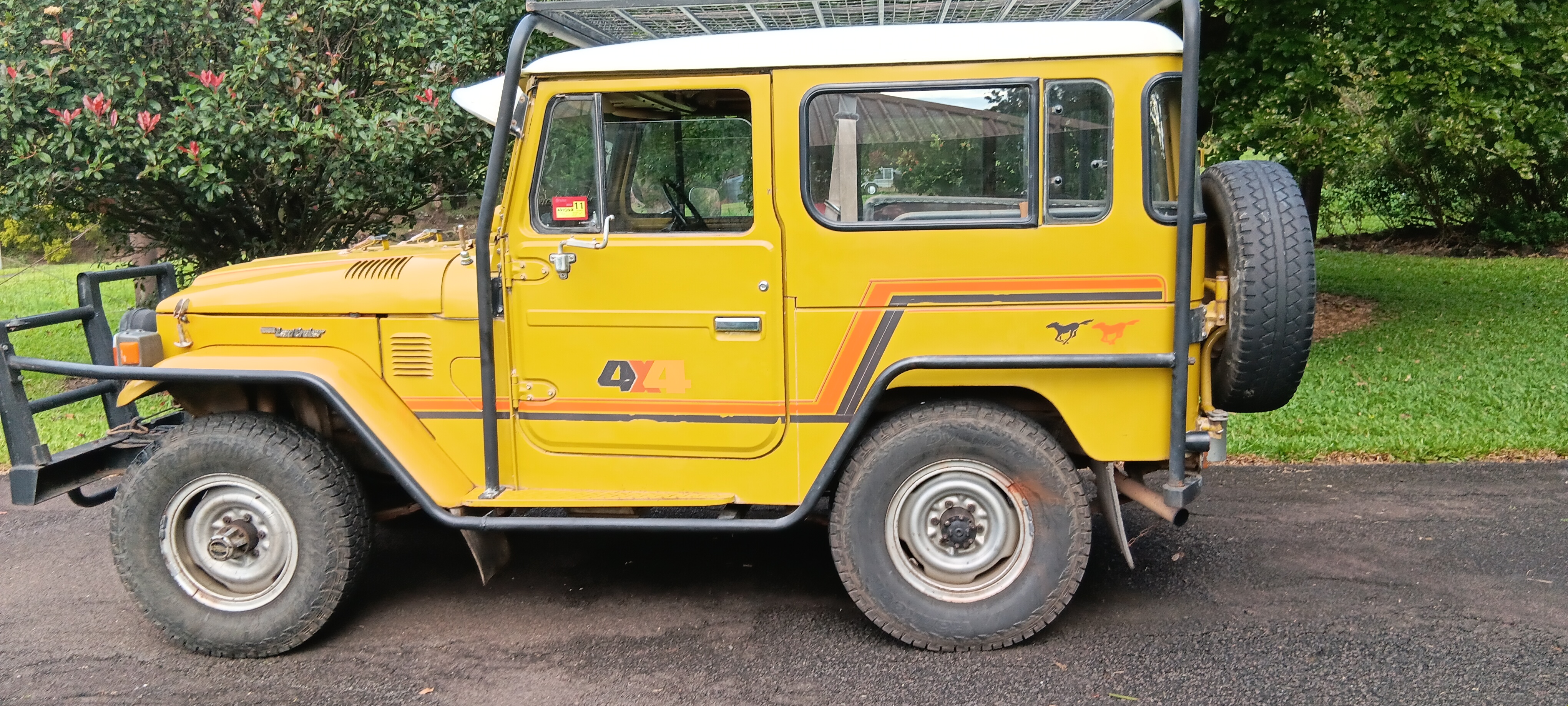 1980 TOYOTA LANDCRUISER SWB (4x4) 4 SP MANUAL 4X4 2D HARDTOP