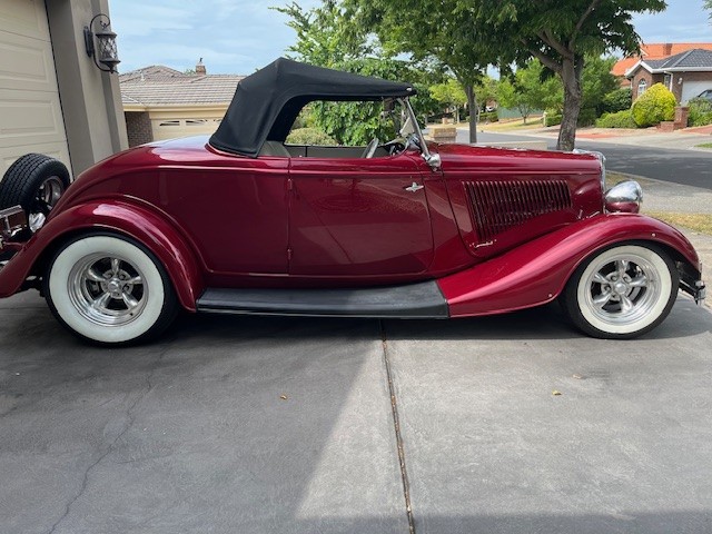 1934 FORD MODEL B CONVERTIBLE
