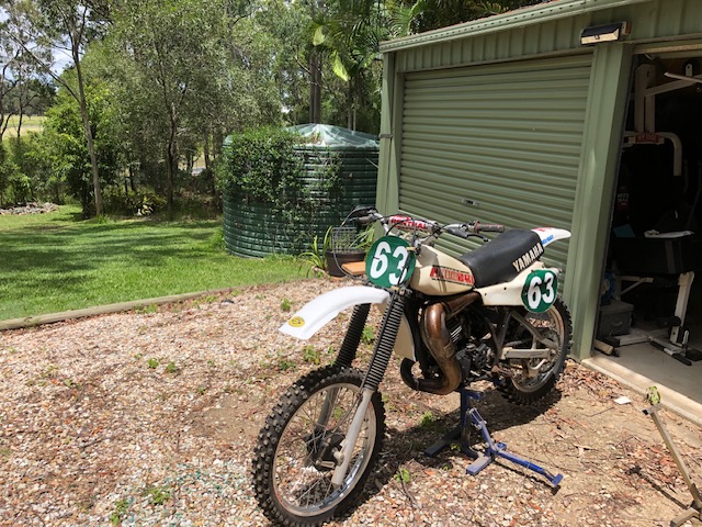 1980 YAMAHA YZ250 MOTOCROSS