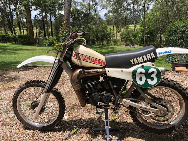 1980 YAMAHA YZ250 MOTOCROSS