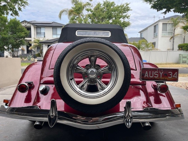 1934 FORD MODEL B CONVERTIBLE