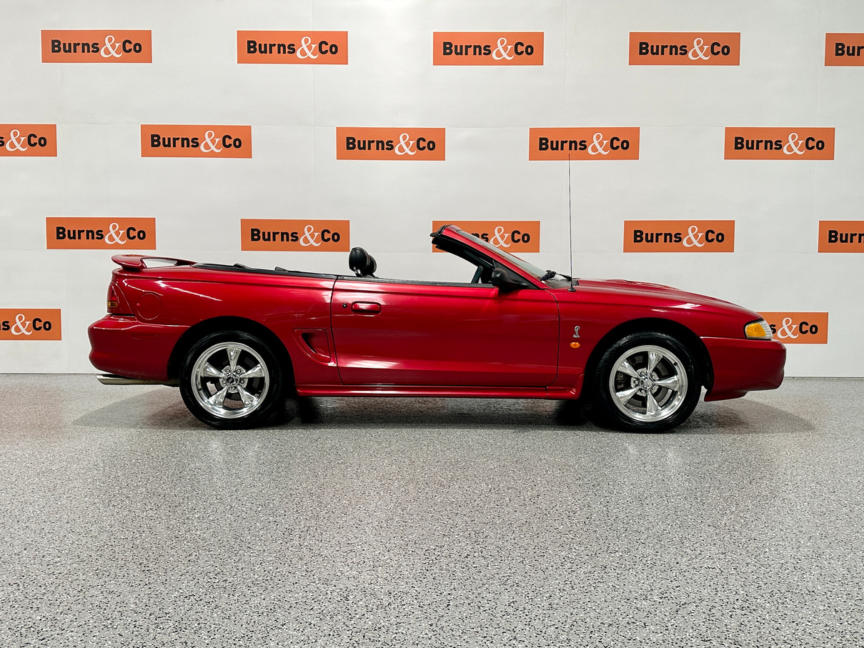 1996 FORD MUSTANG COBRA MANUAL CONVERTIBLE