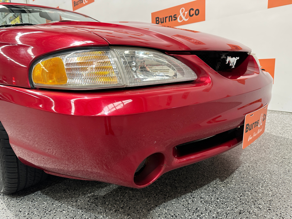1996 FORD MUSTANG COBRA MANUAL CONVERTIBLE