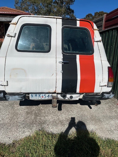 1988 FORD FALCON XF 3 SP MANUAL VAN