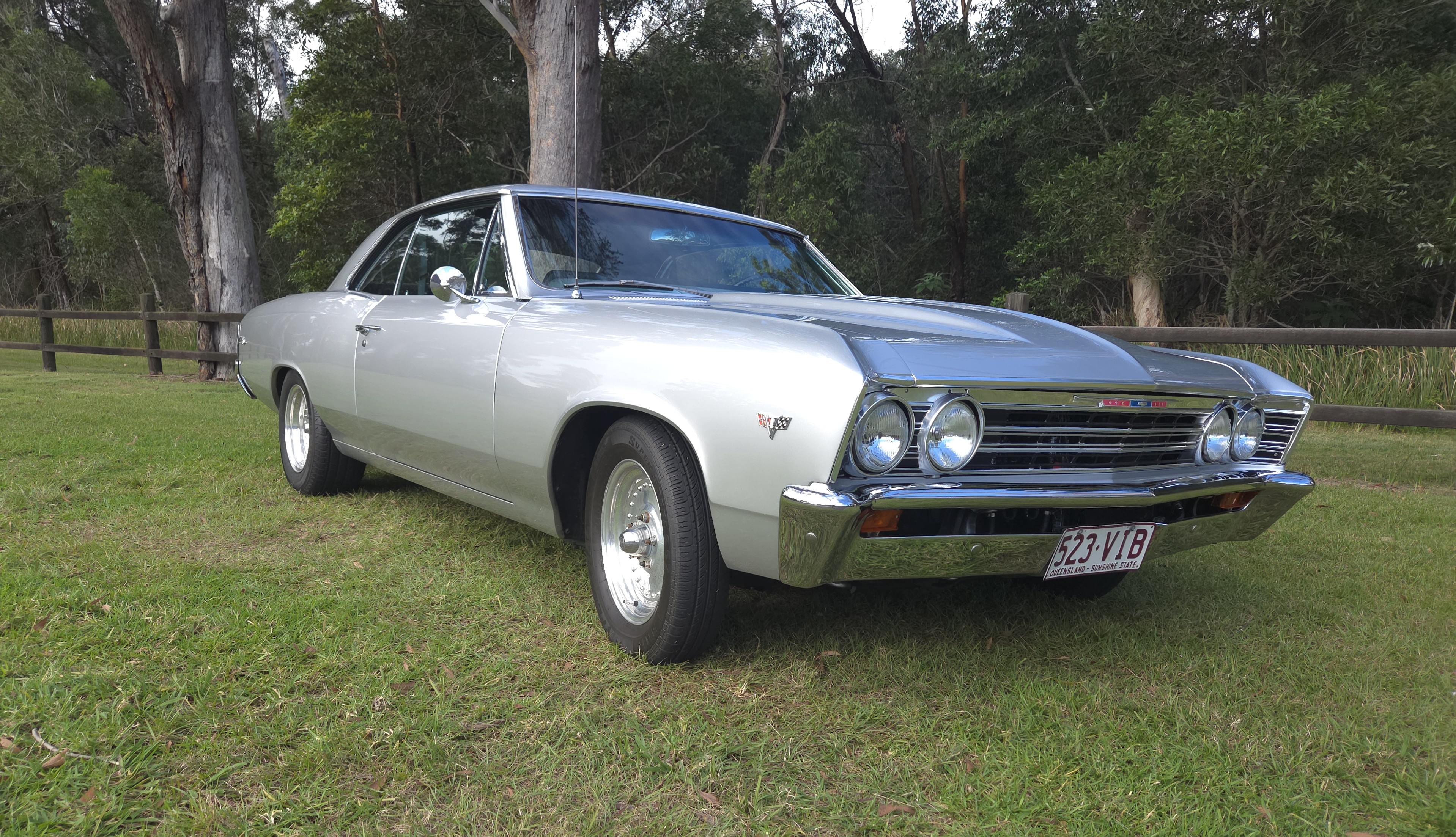 1967 CHEVROLET CHEVELLE MALIBU AUTOMATIC COUPE