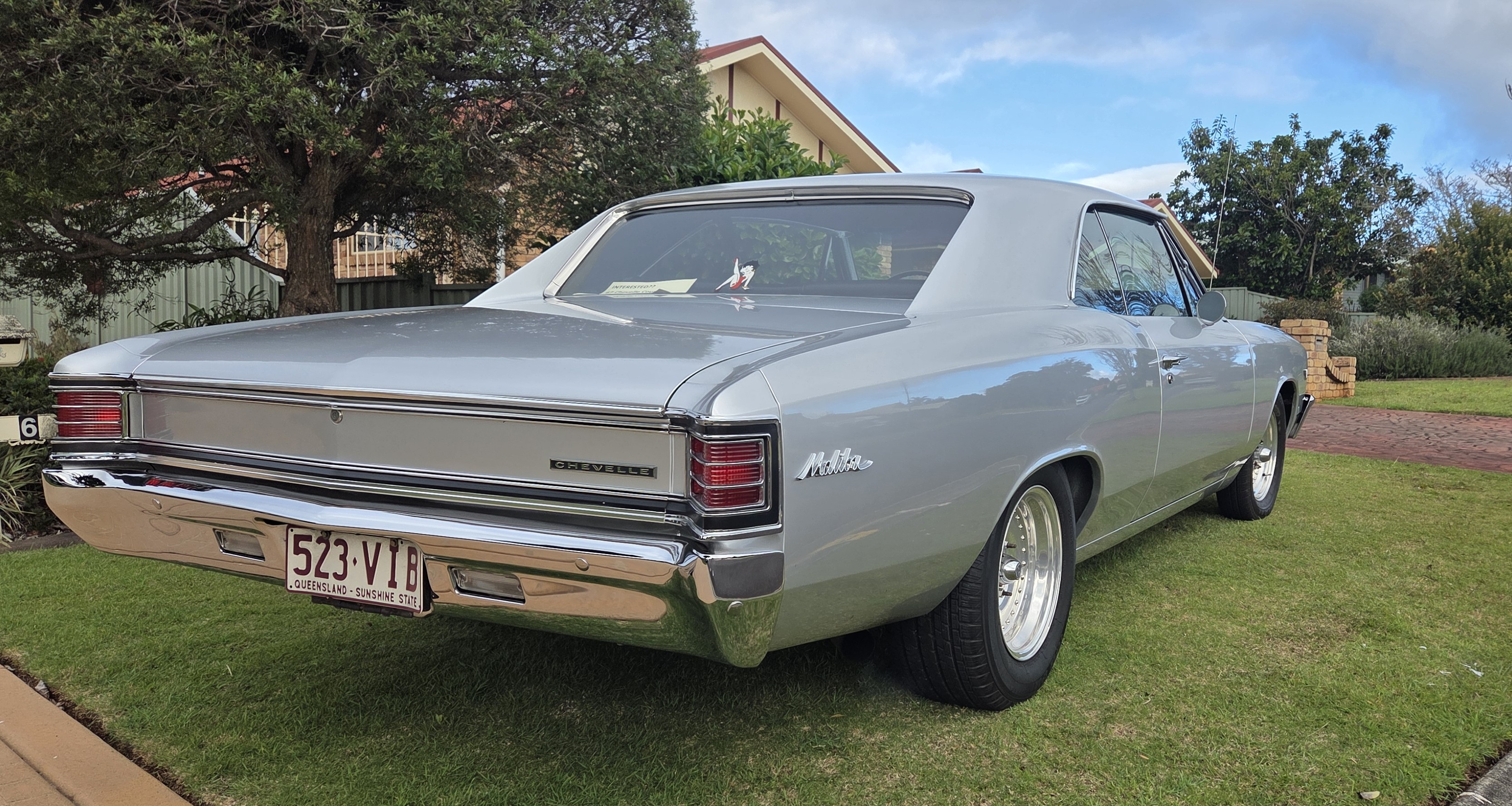 1967 CHEVROLET CHEVELLE MALIBU AUTOMATIC COUPE