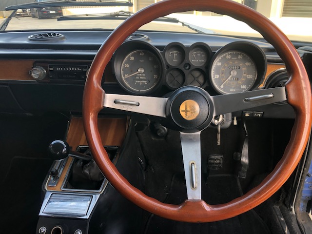 1974 ALFA ROMEO GT VELOCE 2000 5 SP MANUAL 2D COUPE