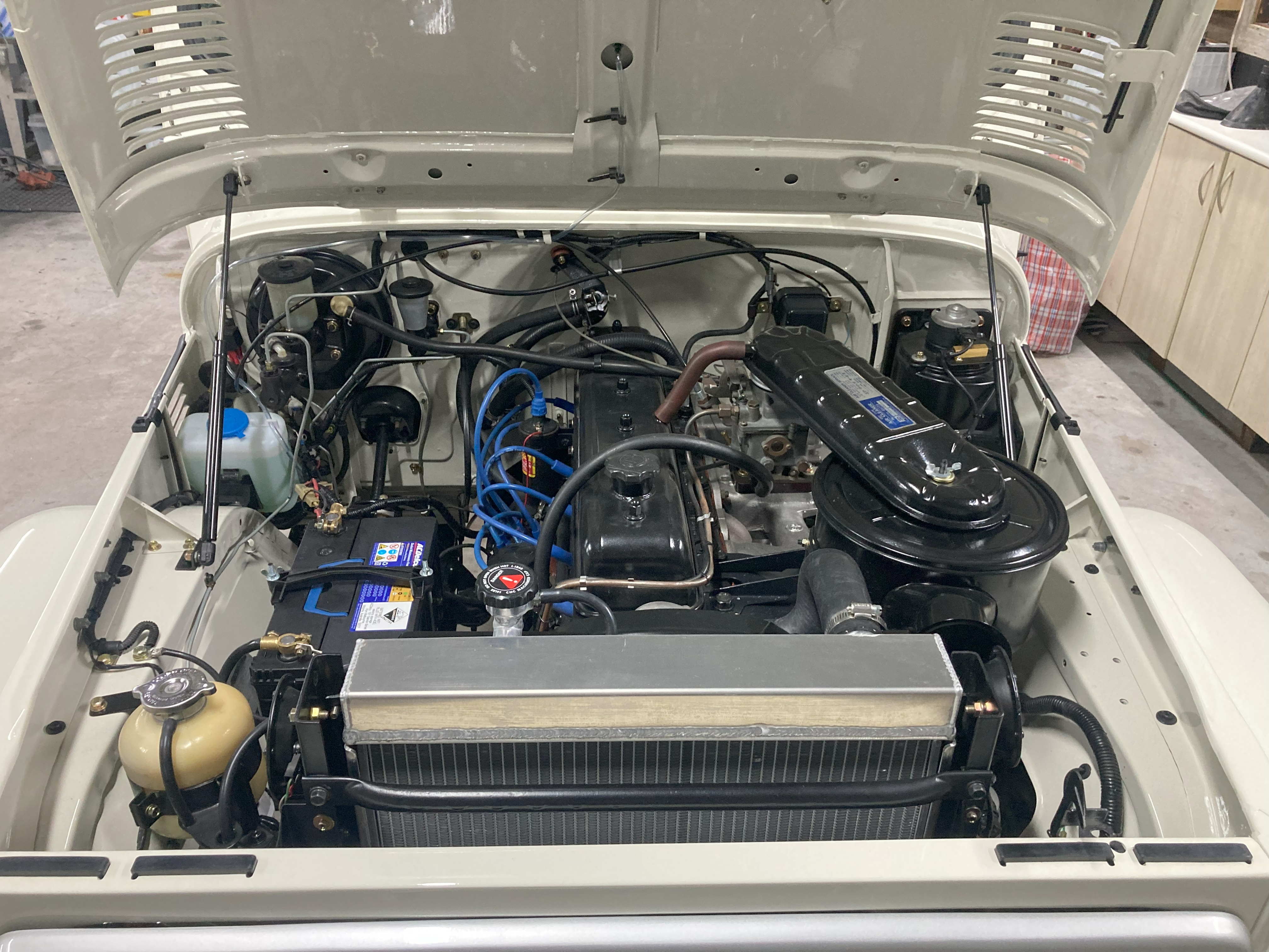 1969 TOYOTA LANDCRUSIER FJ45 3 SPD MANUAL CAB CHASSIS