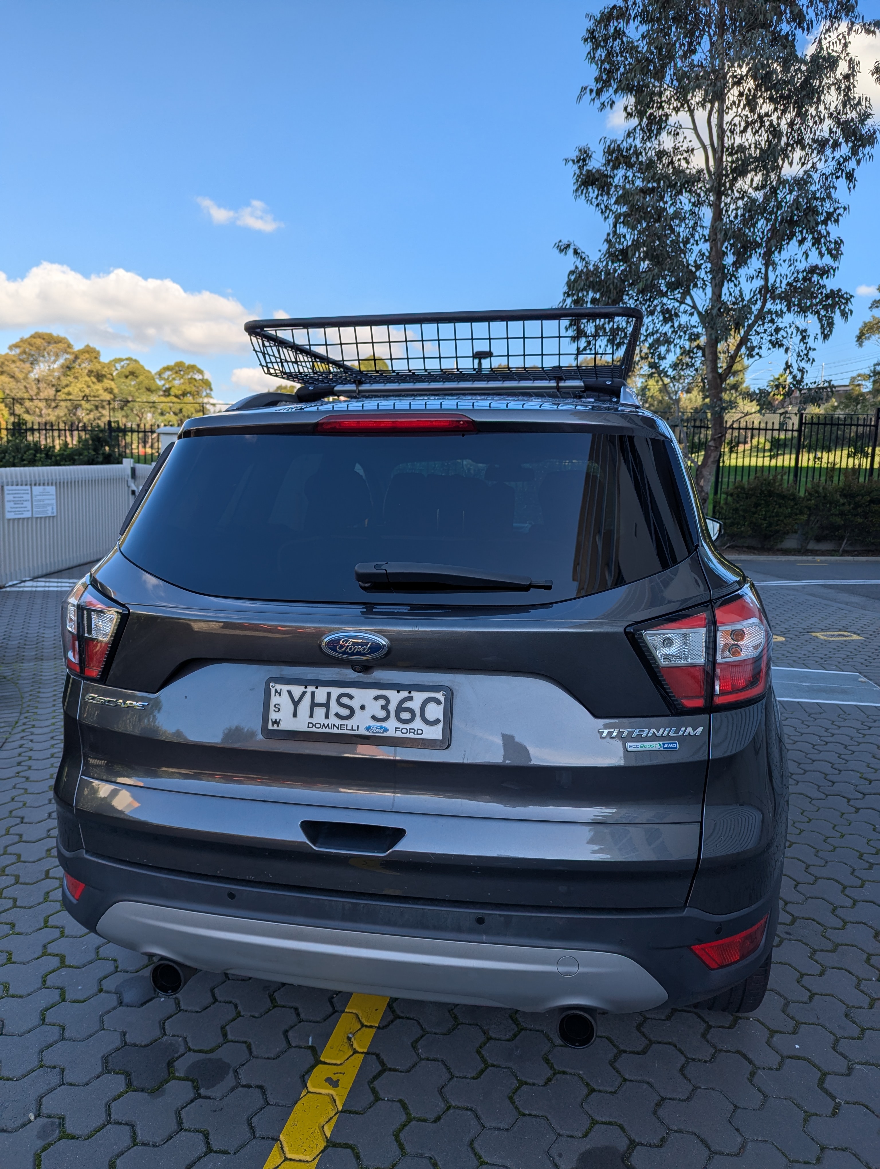 2018 FORD ESCAPE ZG TITANIUM AWD 6 SP AUTOMATIC 4D WAGON 